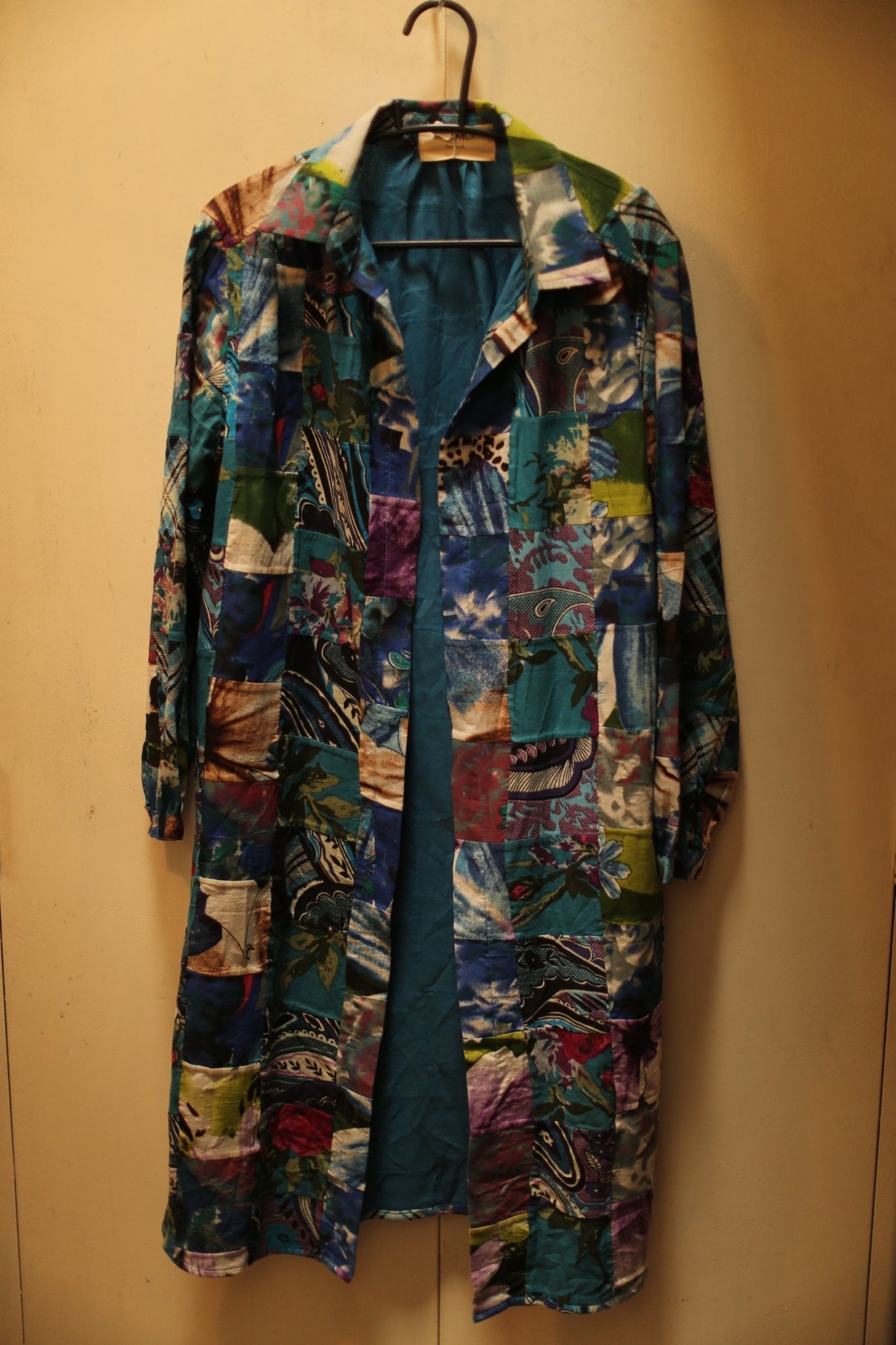 COTTON PATCHWORK KIMONO - S88 - BANGKOK TAILOR CLOTHING STORE - HANDMADE CLOTHING