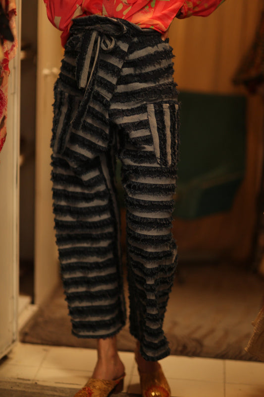 DENIM FISHERMAN PANTS LEROY - BANGKOK TAILOR CLOTHING STORE - HANDMADE CLOTHING
