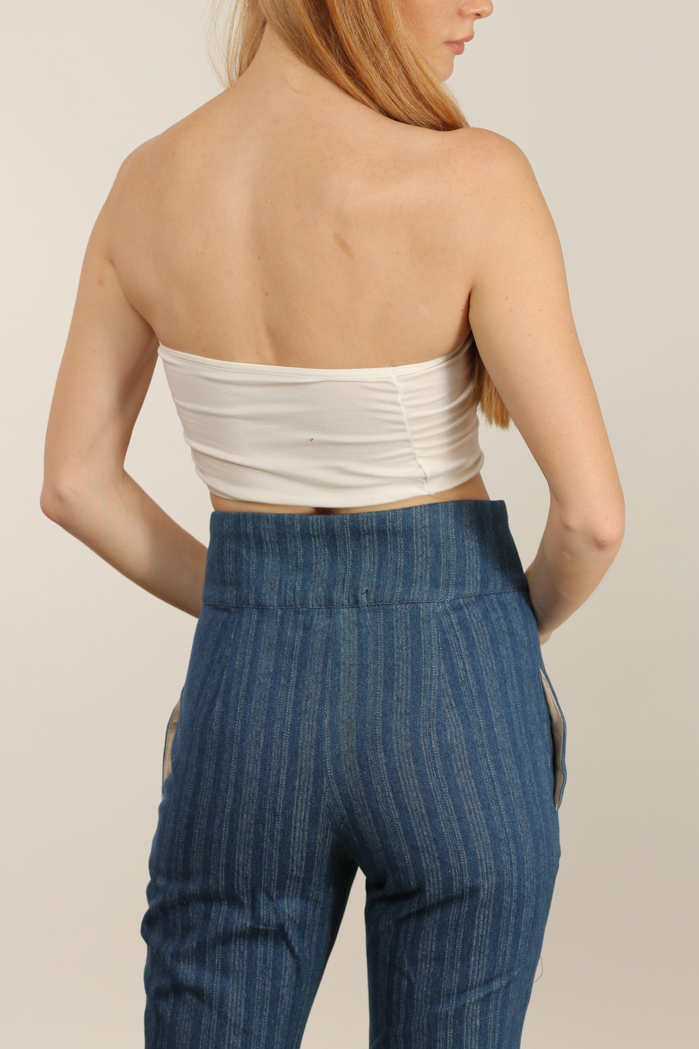 DENIM PANTS ATHENA - BANGKOK TAILOR CLOTHING STORE - HANDMADE CLOTHING