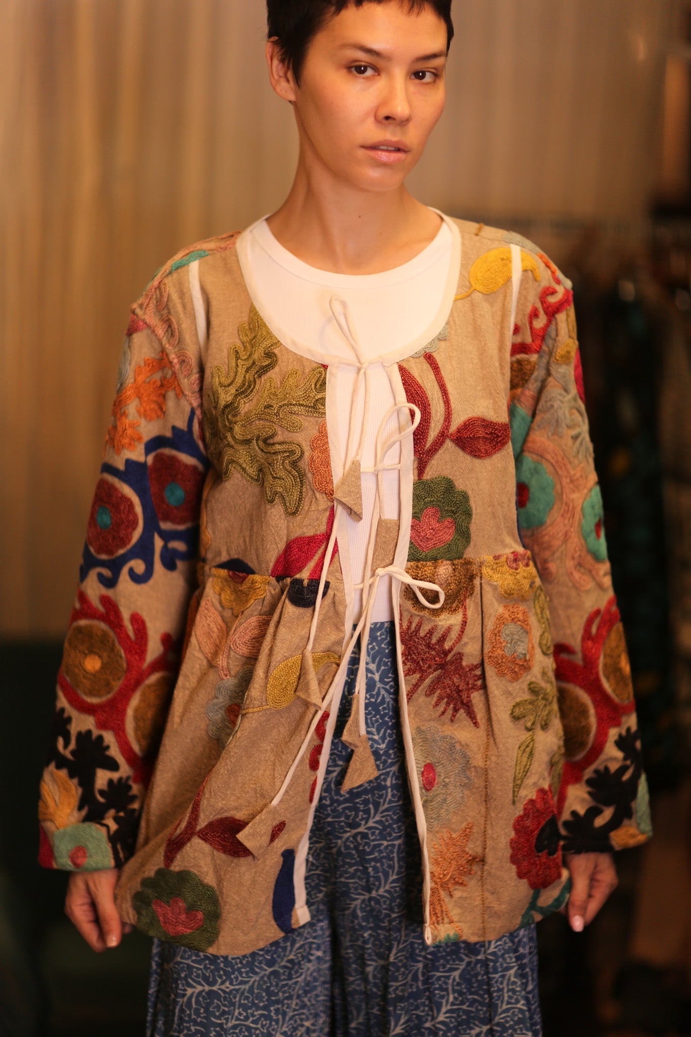 DOLLY JACKET EVE SUZANI RANA - BANGKOK TAILOR CLOTHING STORE - HANDMADE CLOTHING