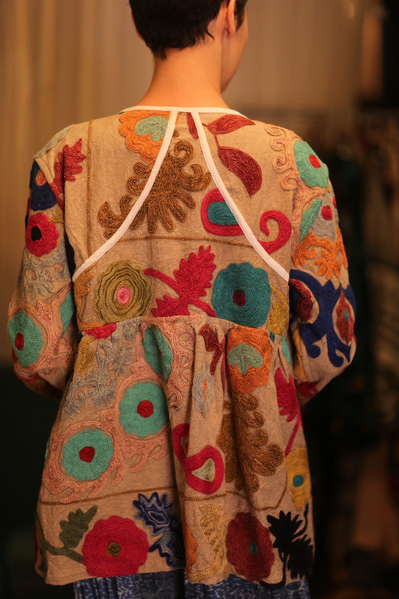 DOLLY JACKET EVE SUZANI RANA - BANGKOK TAILOR CLOTHING STORE - HANDMADE CLOTHING