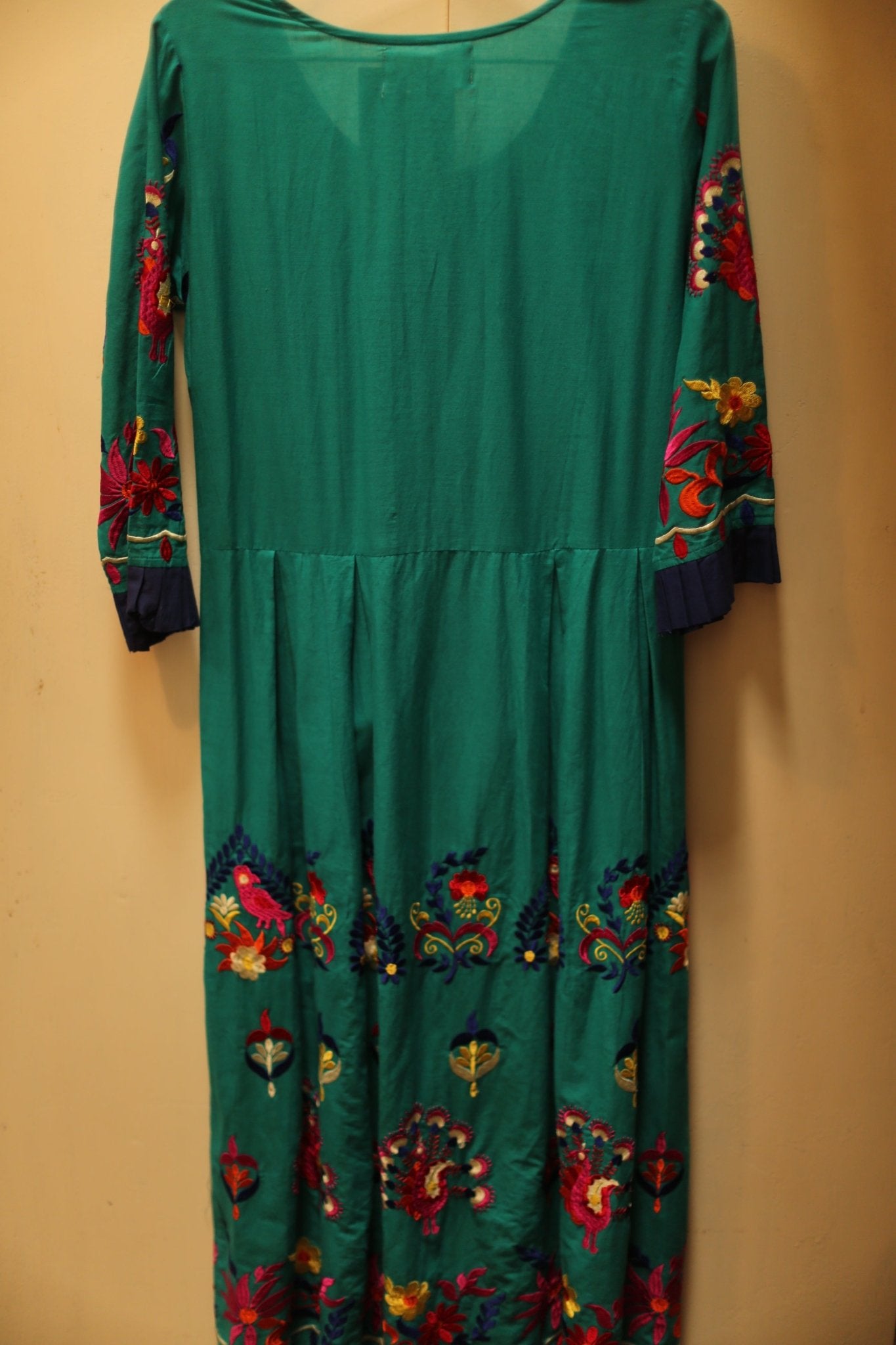 EMBROIDERED DRESS - S51 - BANGKOK TAILOR CLOTHING STORE - HANDMADE CLOTHING