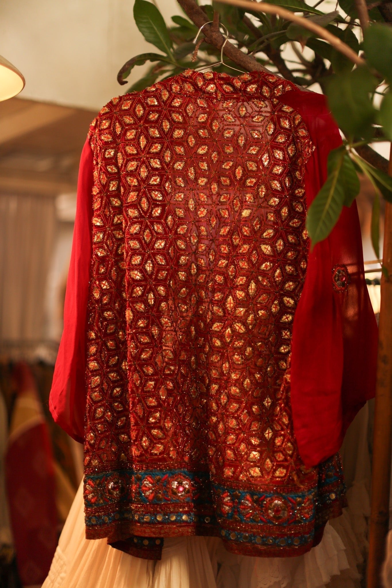 EMBROIDERED SILK KIMONO SARA - BANGKOK TAILOR CLOTHING STORE - HANDMADE CLOTHING