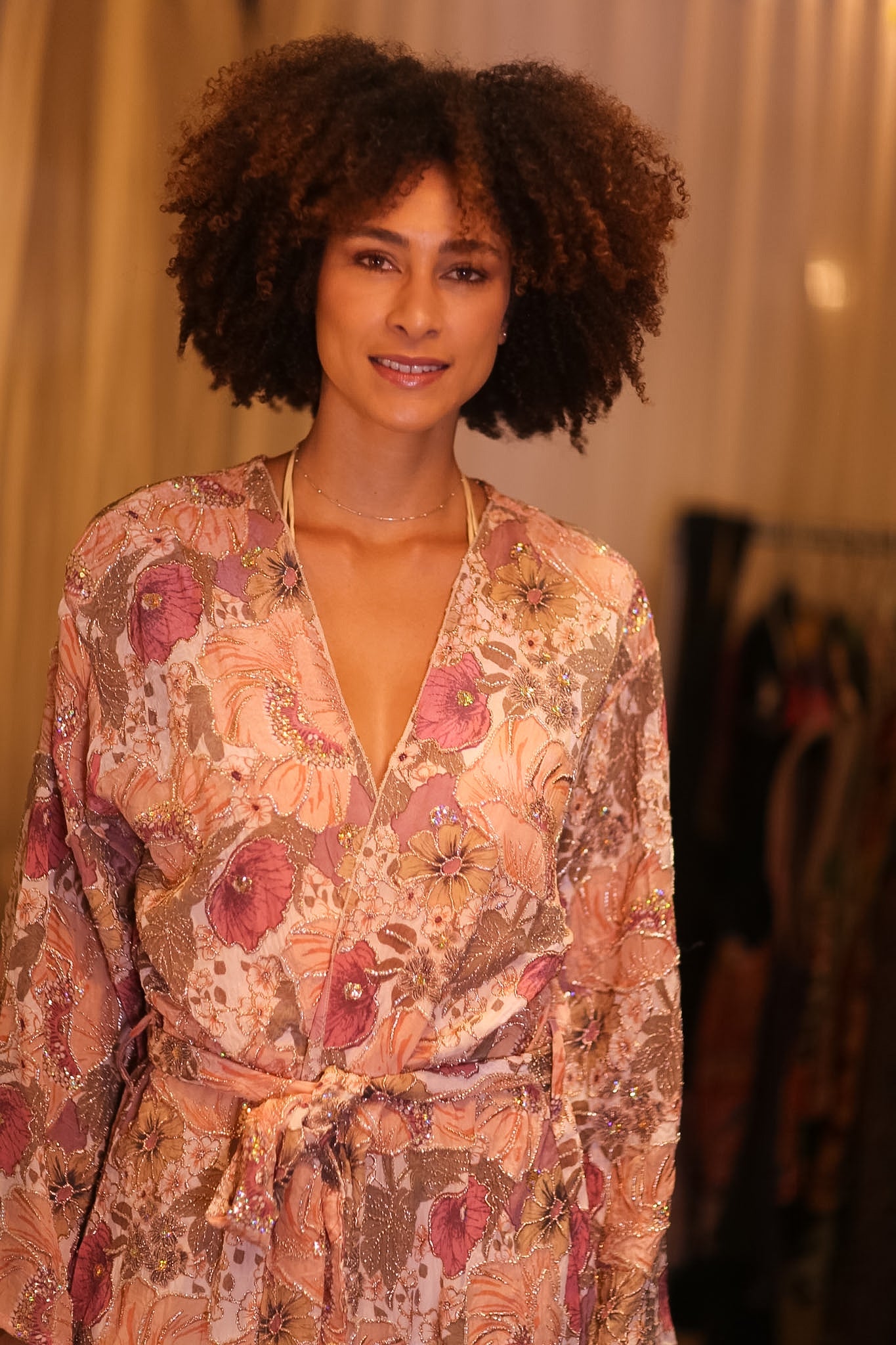 EMBROIDERED SILK LONG KIMONO CONTANCA IRIS - BANGKOK TAILOR CLOTHING STORE - HANDMADE CLOTHING