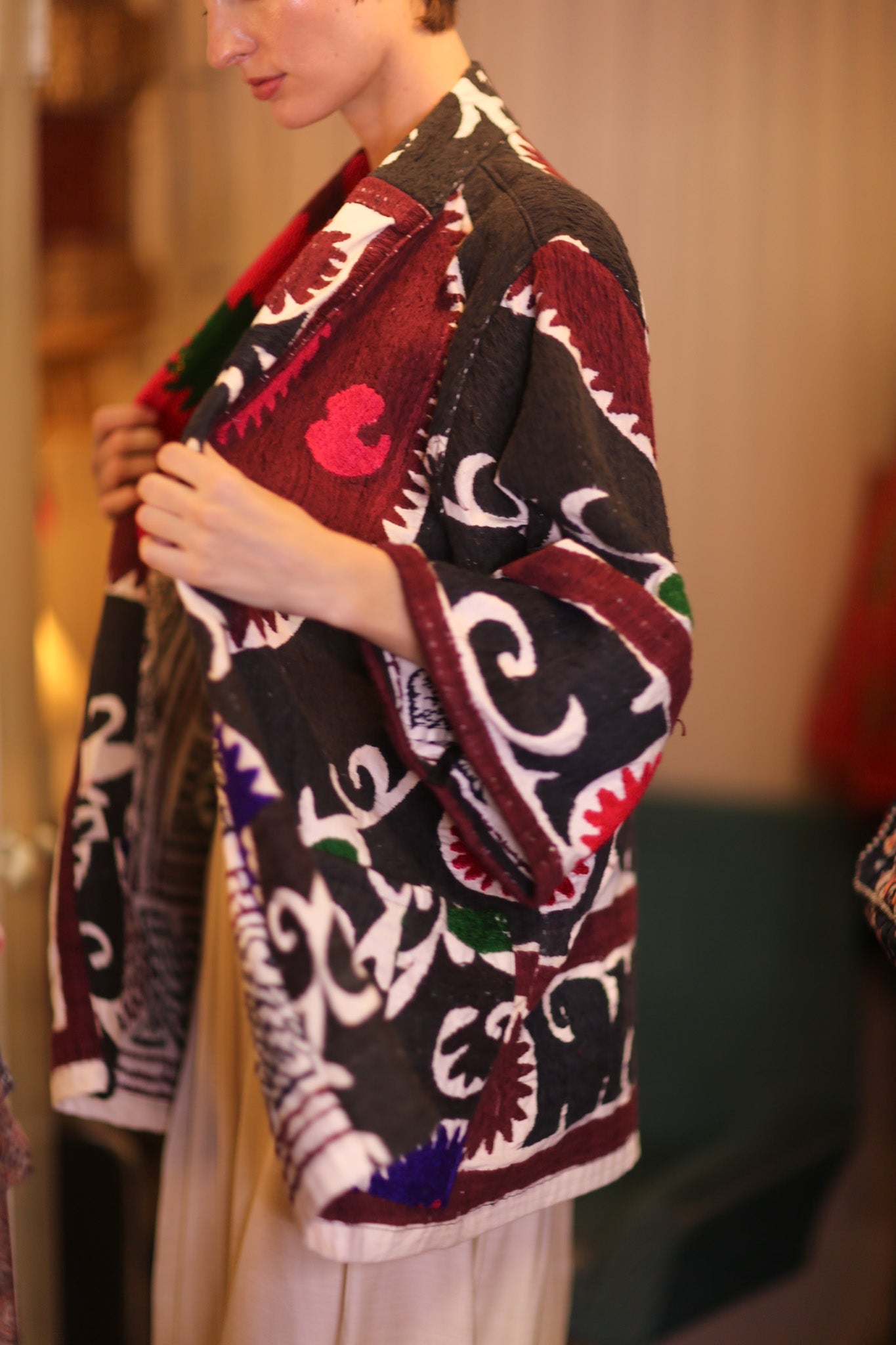 HANDCRAFTED SHORT NOVELTY KIMONO SETKYAR - BANGKOK TAILOR CLOTHING STORE - HANDMADE CLOTHING