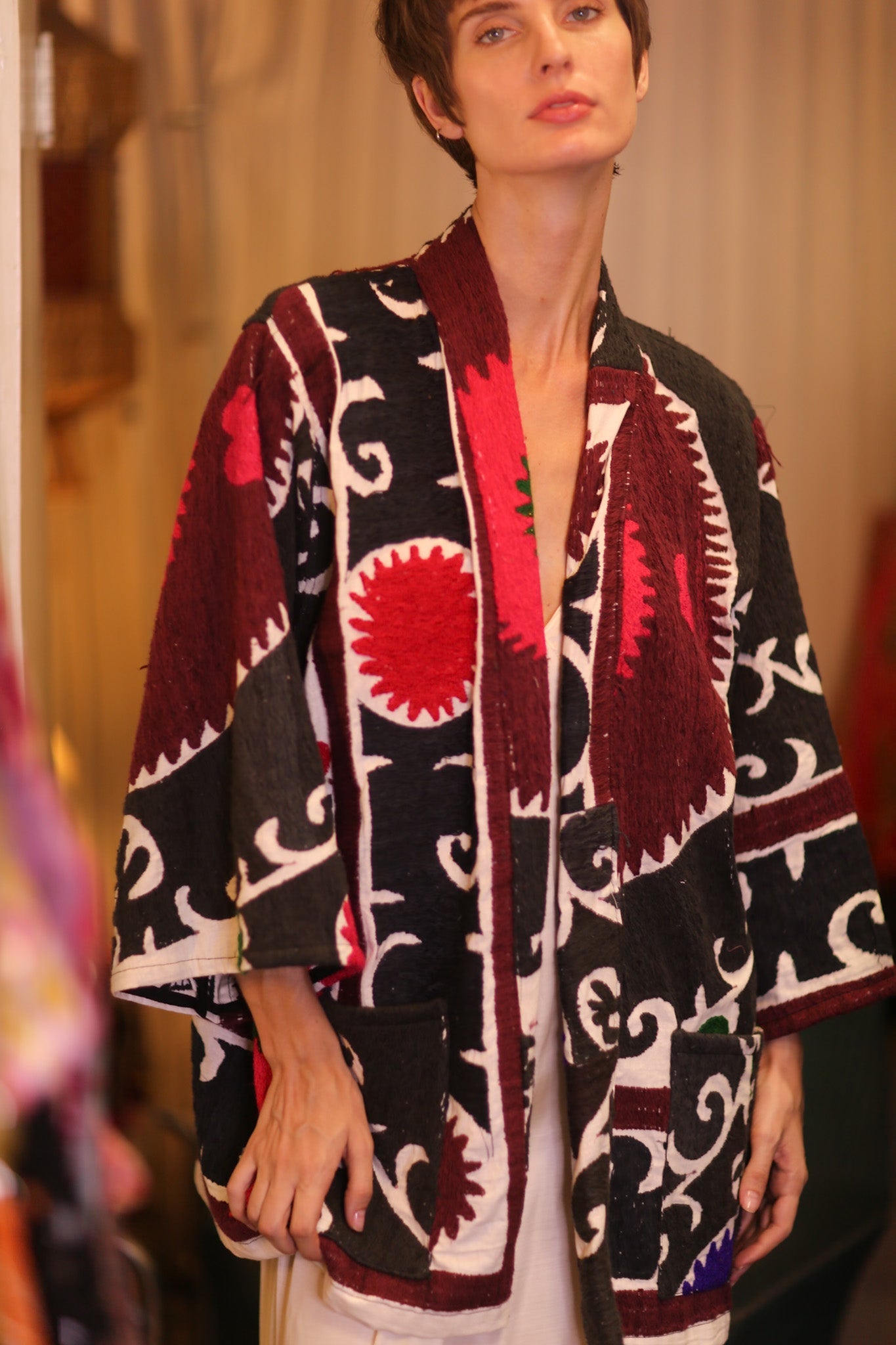 HANDCRAFTED SHORT NOVELTY KIMONO SETKYAR - BANGKOK TAILOR CLOTHING STORE - HANDMADE CLOTHING
