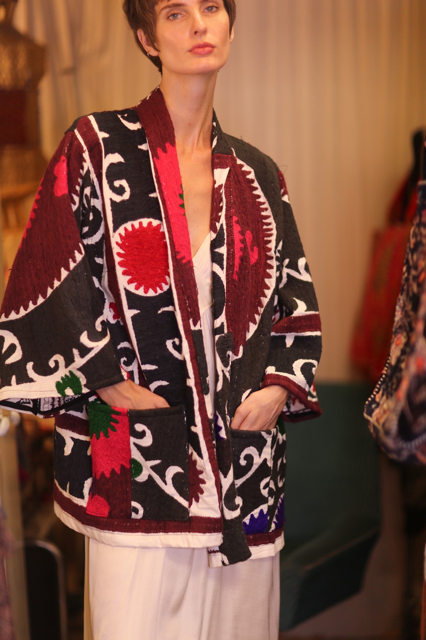 HANDCRAFTED SHORT NOVELTY KIMONO SETKYAR - BANGKOK TAILOR CLOTHING STORE - HANDMADE CLOTHING