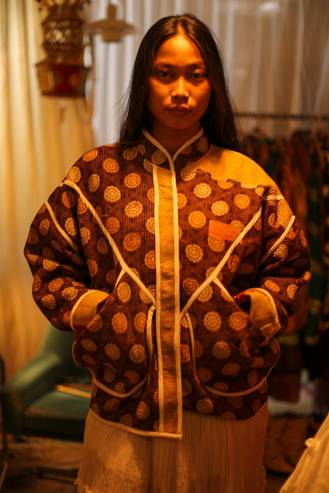 JACKET JANETTA - BANGKOK TAILOR CLOTHING STORE - HANDMADE CLOTHING