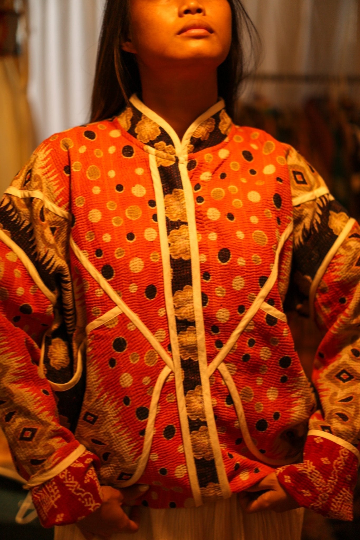 JACKET JANETTA - BANGKOK TAILOR CLOTHING STORE - HANDMADE CLOTHING