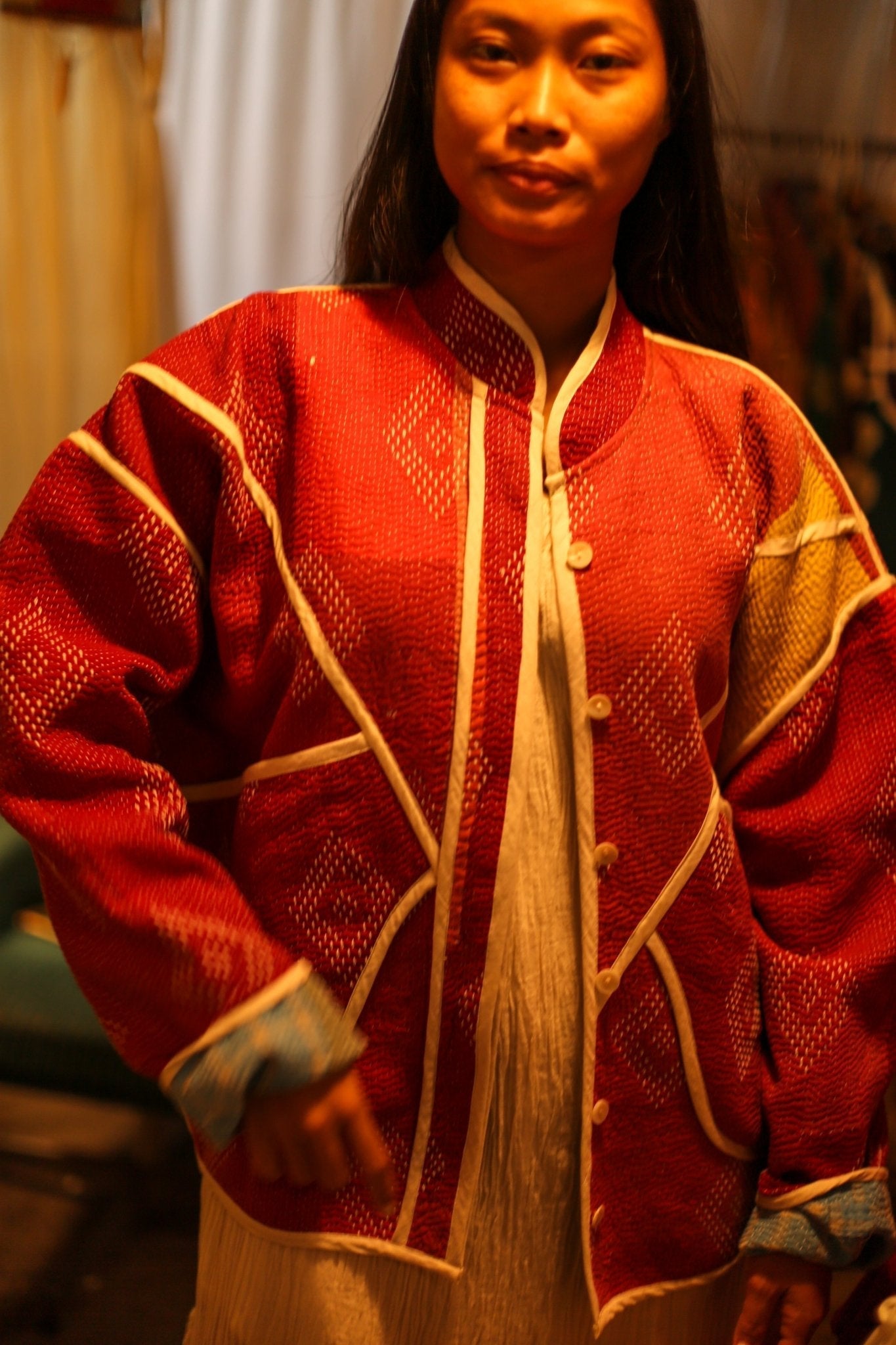 JACKET JANETTA - BANGKOK TAILOR CLOTHING STORE - HANDMADE CLOTHING