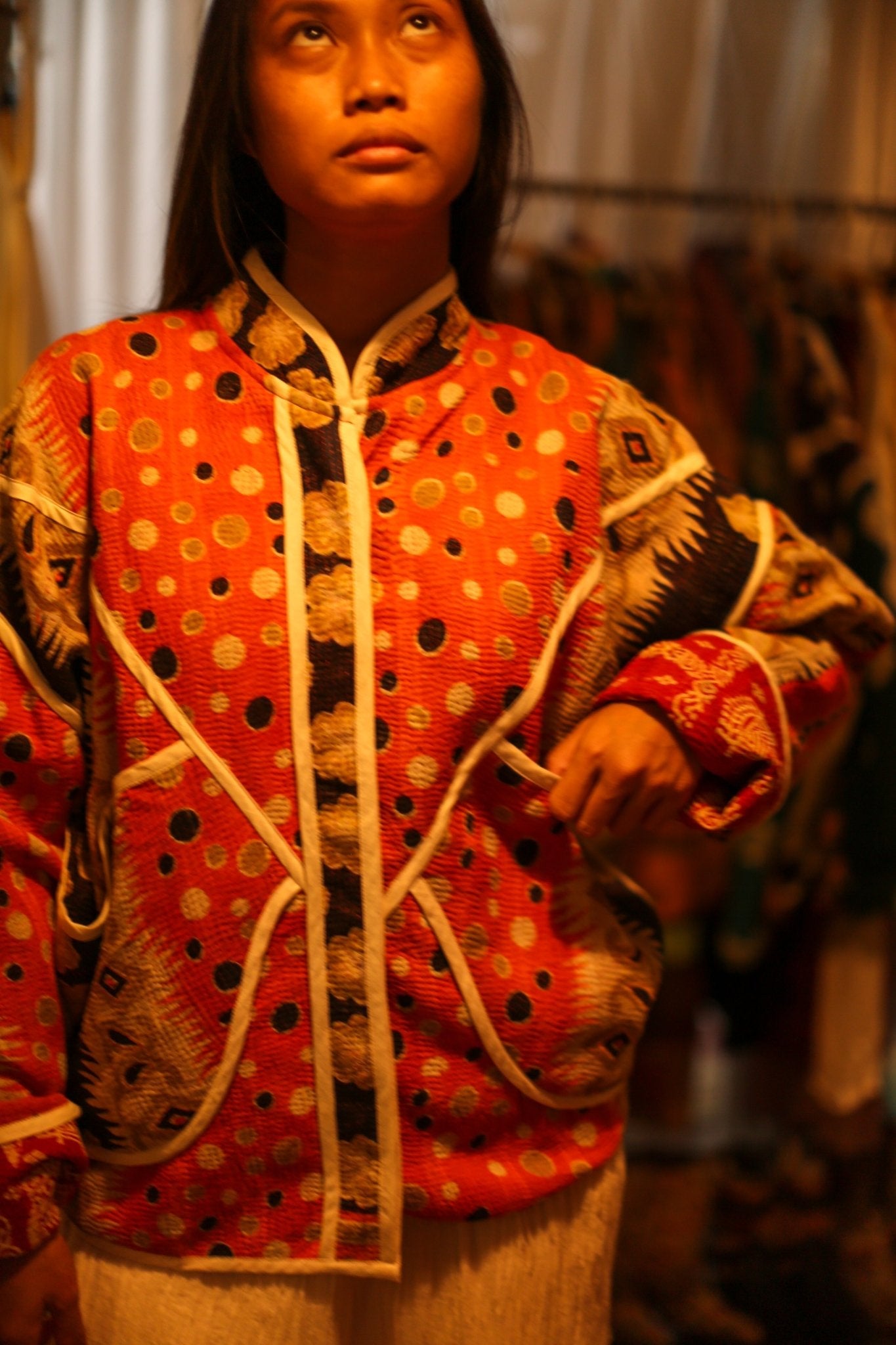 JACKET JANETTA - BANGKOK TAILOR CLOTHING STORE - HANDMADE CLOTHING