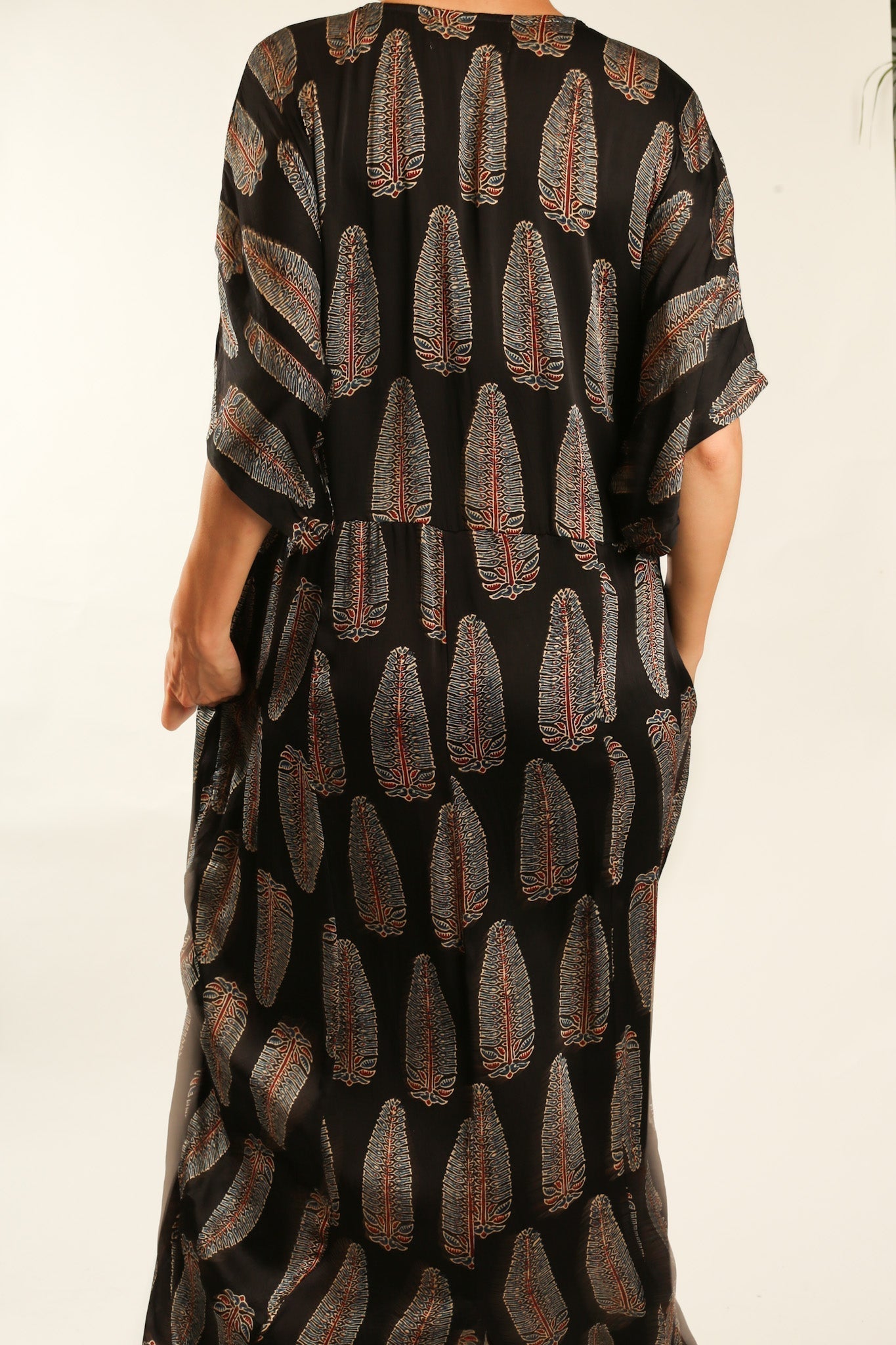 KAFTAN DRESS CURU - BANGKOK TAILOR CLOTHING STORE - HANDMADE CLOTHING