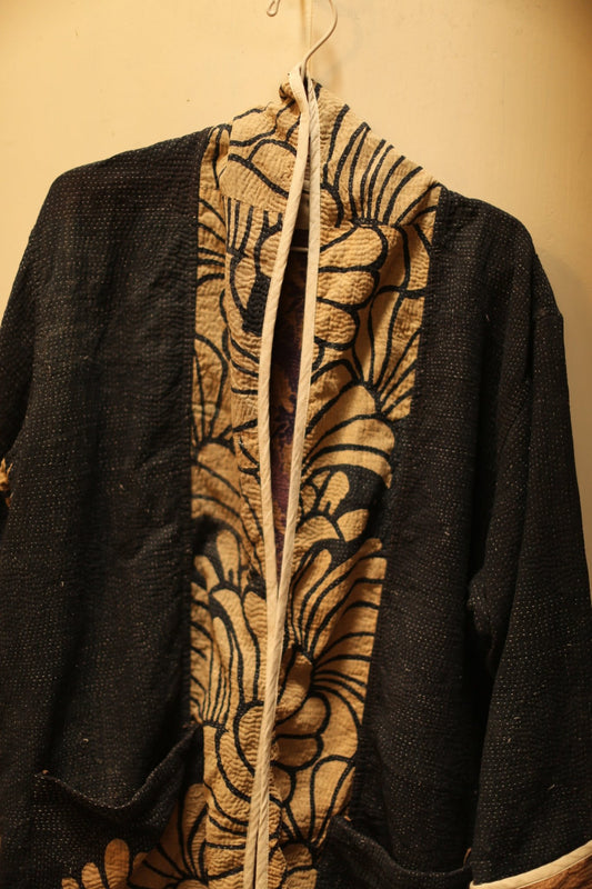 KANTHA COAT - S99 - BANGKOK TAILOR CLOTHING STORE - HANDMADE CLOTHING