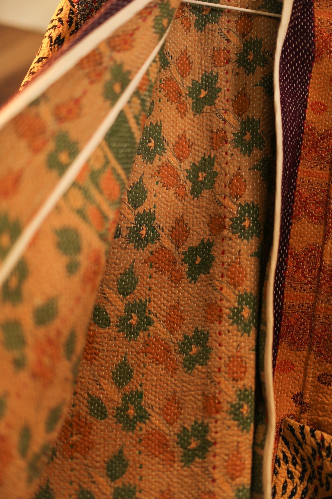 KANTHA COAT YURI - BANGKOK TAILOR CLOTHING STORE - HANDMADE CLOTHING