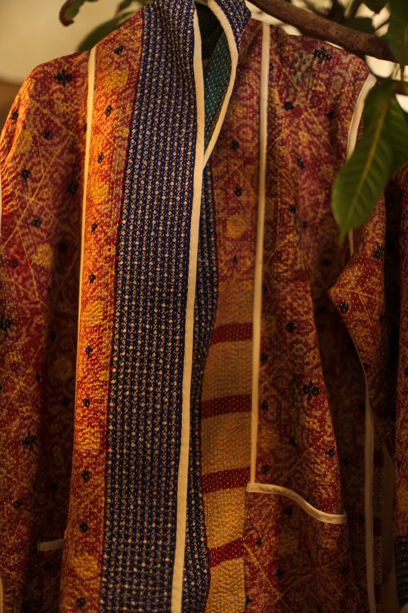 KANTHA COAT YURI - BANGKOK TAILOR CLOTHING STORE - HANDMADE CLOTHING