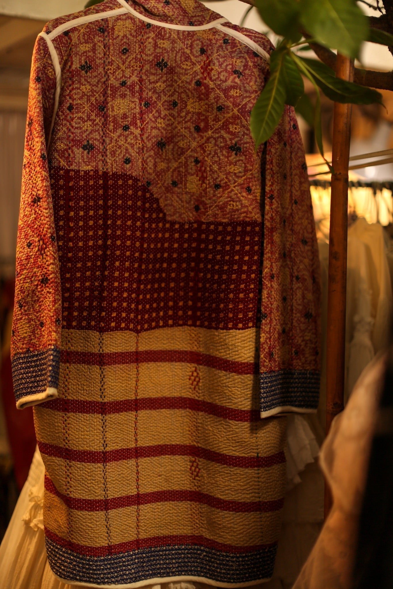 KANTHA COAT YURI - BANGKOK TAILOR CLOTHING STORE - HANDMADE CLOTHING