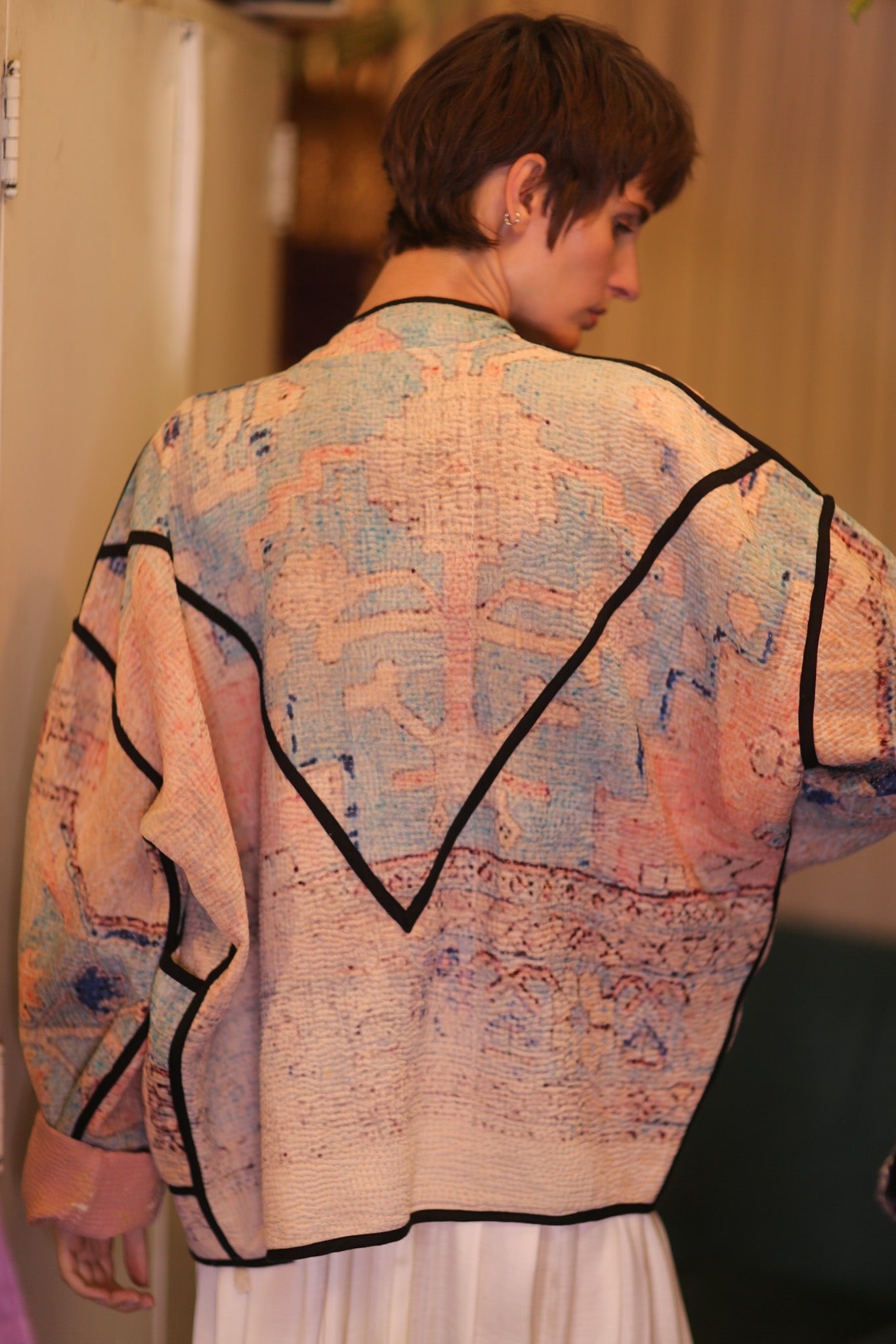 KANTHA JACKET ETHEREAL - BANGKOK TAILOR CLOTHING STORE - HANDMADE CLOTHING