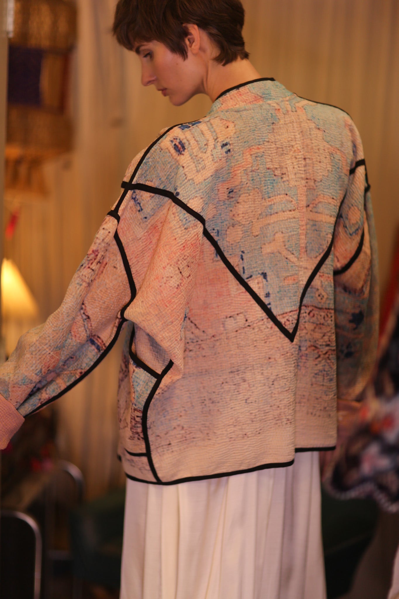 KANTHA JACKET ETHEREAL - BANGKOK TAILOR CLOTHING STORE - HANDMADE CLOTHING