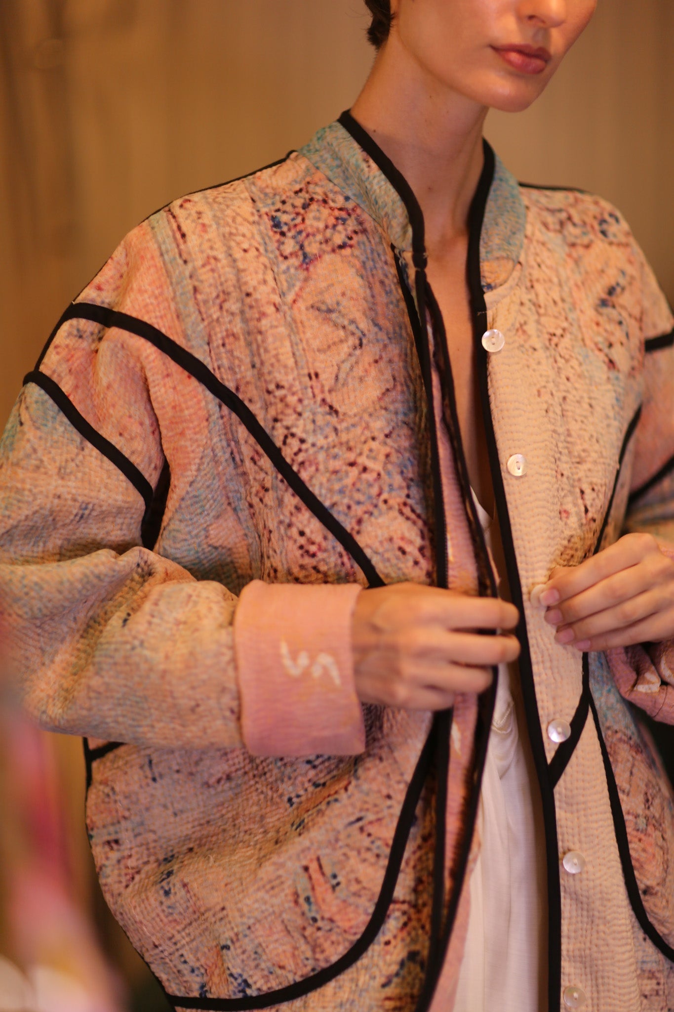 KANTHA JACKET ETHEREAL - BANGKOK TAILOR CLOTHING STORE - HANDMADE CLOTHING