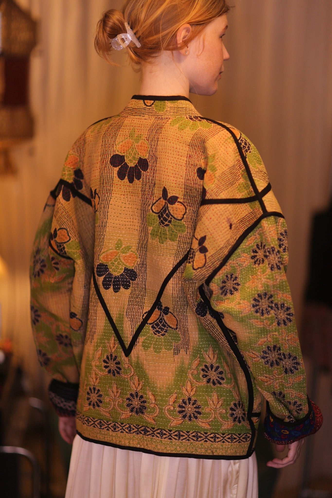 KANTHA JACKET HNIN - BANGKOK TAILOR CLOTHING STORE - HANDMADE CLOTHING