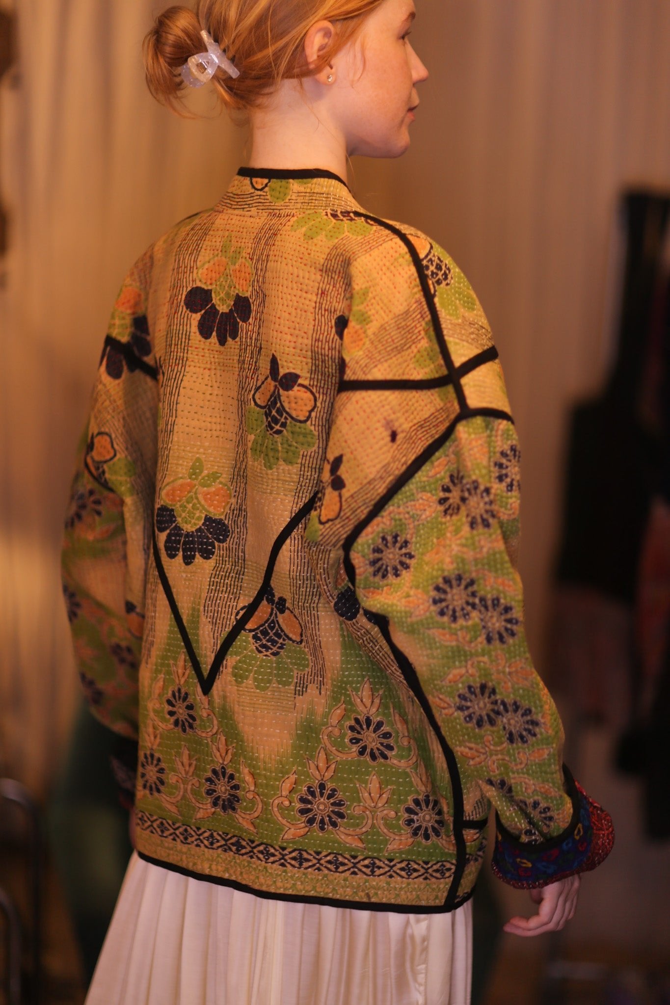 KANTHA JACKET HNIN - BANGKOK TAILOR CLOTHING STORE - HANDMADE CLOTHING