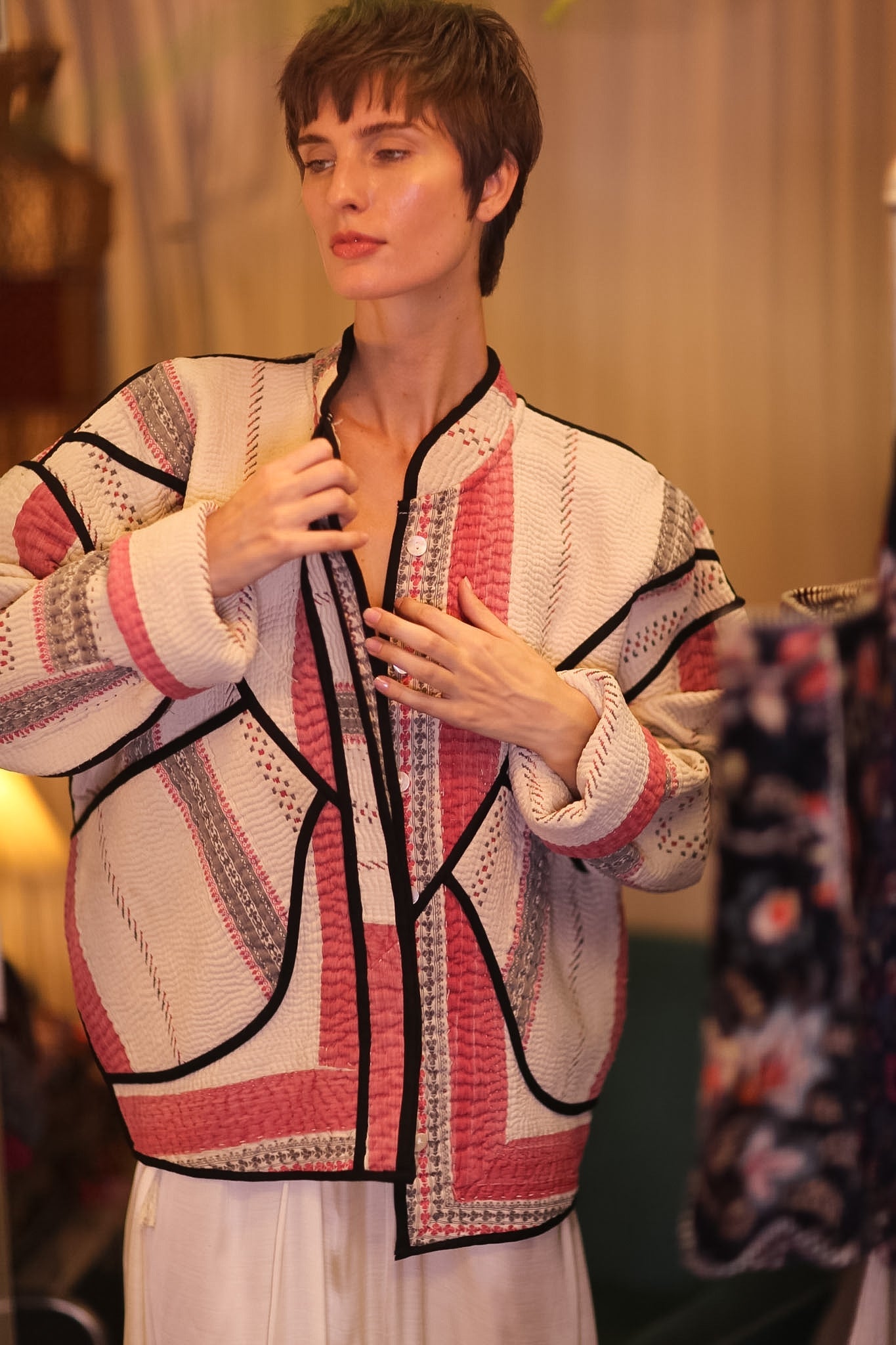 KANTHA JACKET KACHIN - BANGKOK TAILOR CLOTHING STORE - HANDMADE CLOTHING