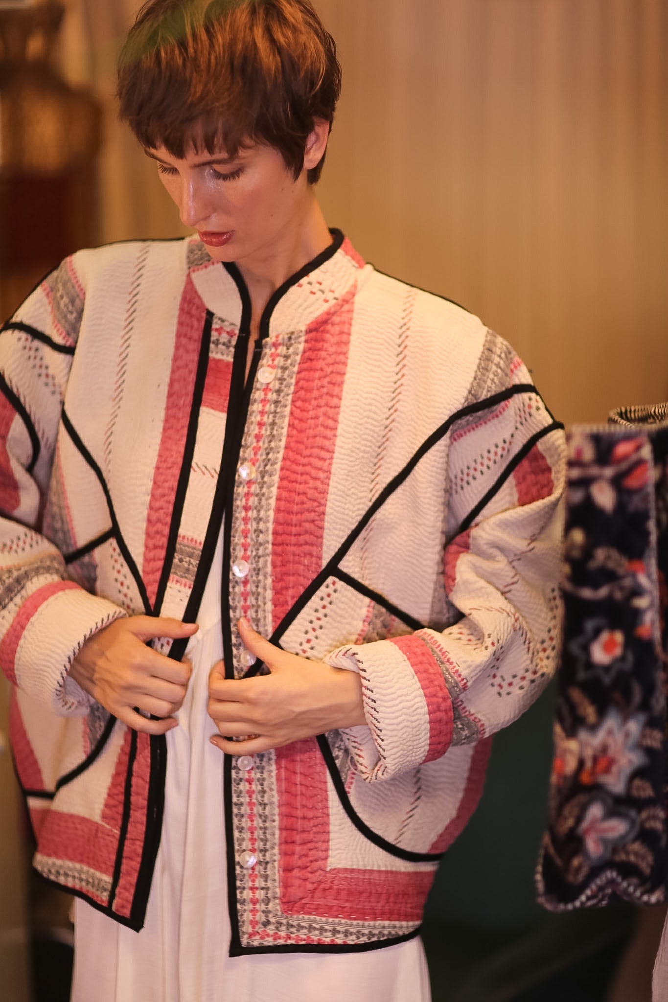 KANTHA JACKET KACHIN - BANGKOK TAILOR CLOTHING STORE - HANDMADE CLOTHING