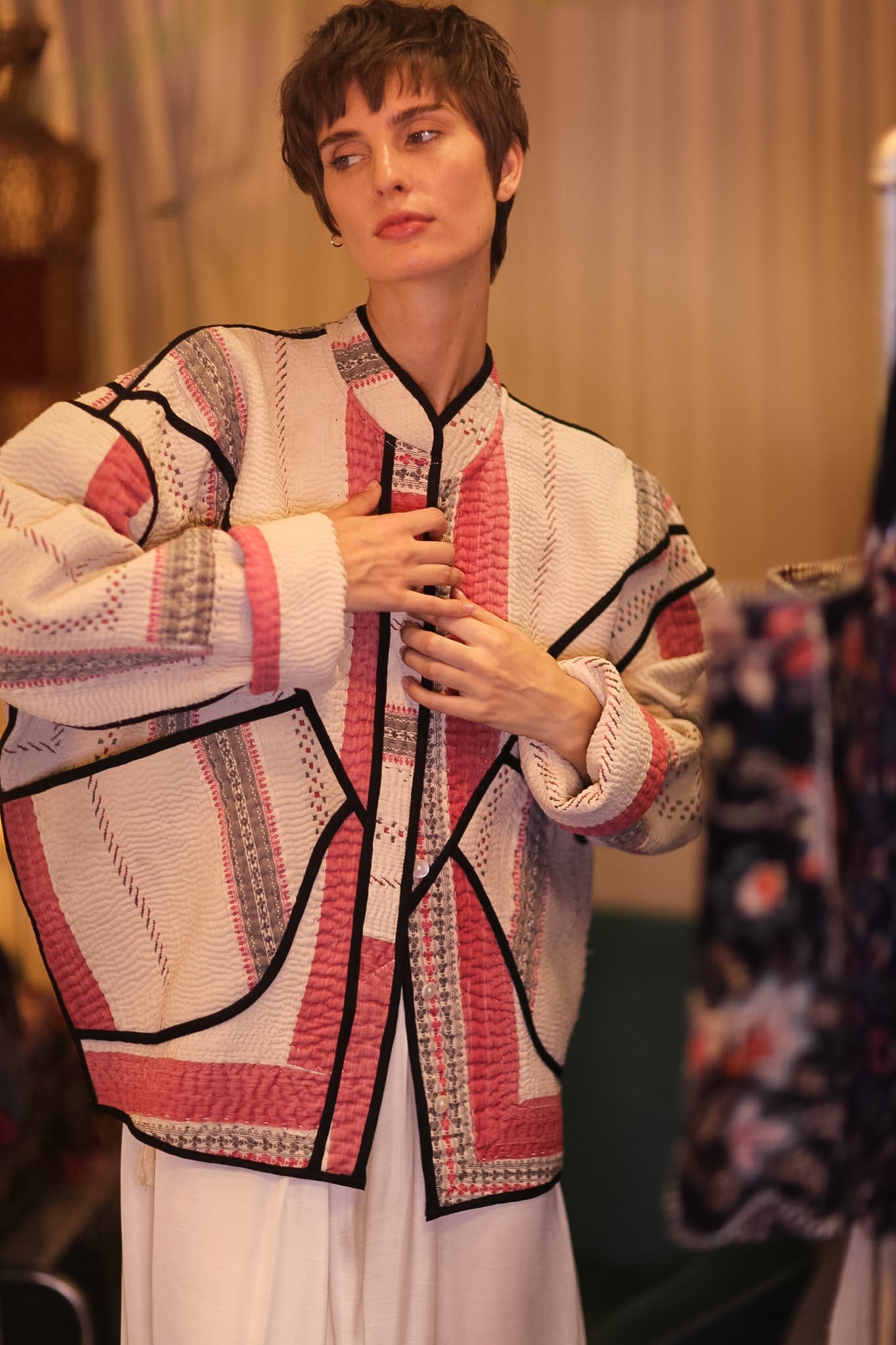 KANTHA JACKET KACHIN - BANGKOK TAILOR CLOTHING STORE - HANDMADE CLOTHING