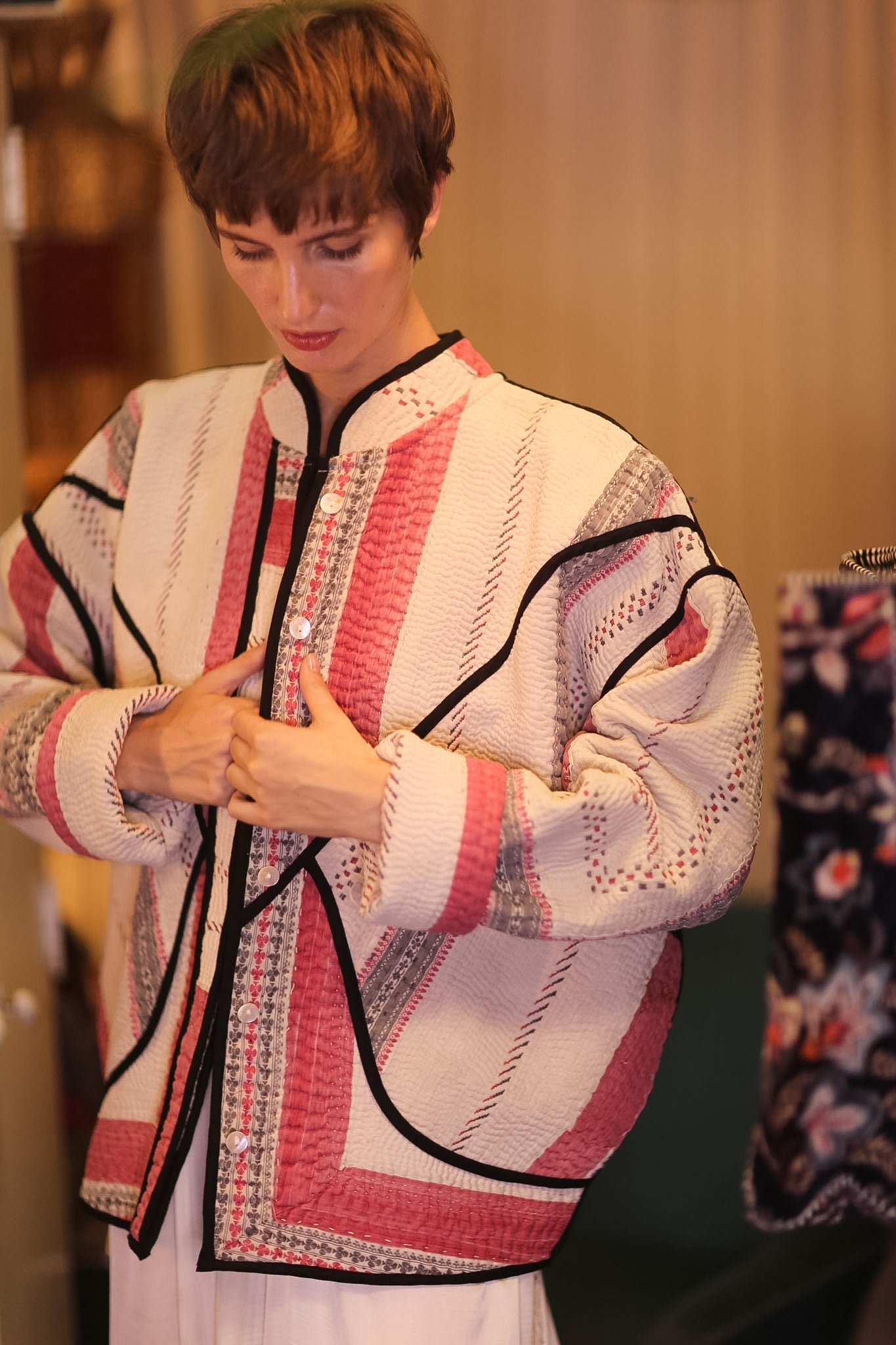 KANTHA JACKET KACHIN - BANGKOK TAILOR CLOTHING STORE - HANDMADE CLOTHING