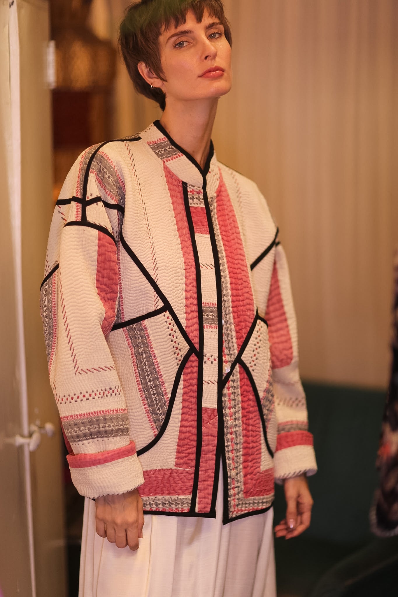 KANTHA JACKET KACHIN - BANGKOK TAILOR CLOTHING STORE - HANDMADE CLOTHING