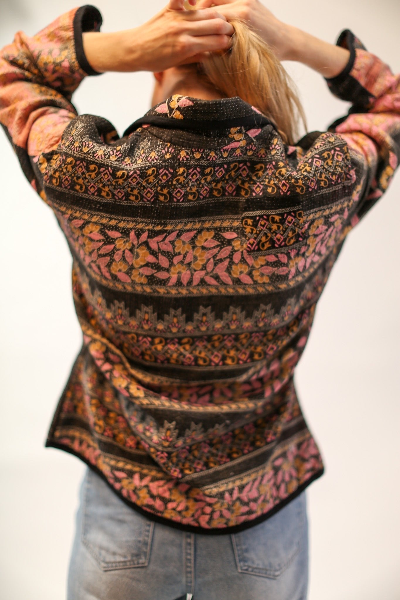 KANTHA JACKET LILIAN - BANGKOK TAILOR CLOTHING STORE - HANDMADE CLOTHING