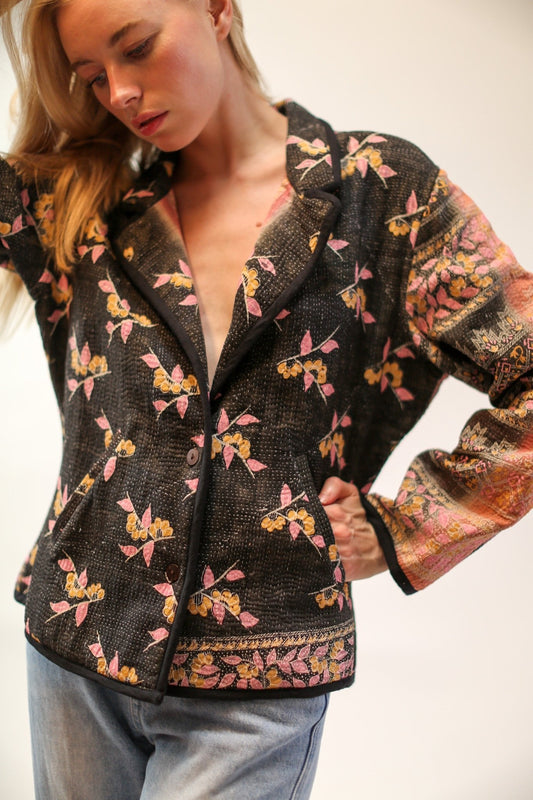 KANTHA JACKET LILIAN - BANGKOK TAILOR CLOTHING STORE - HANDMADE CLOTHING