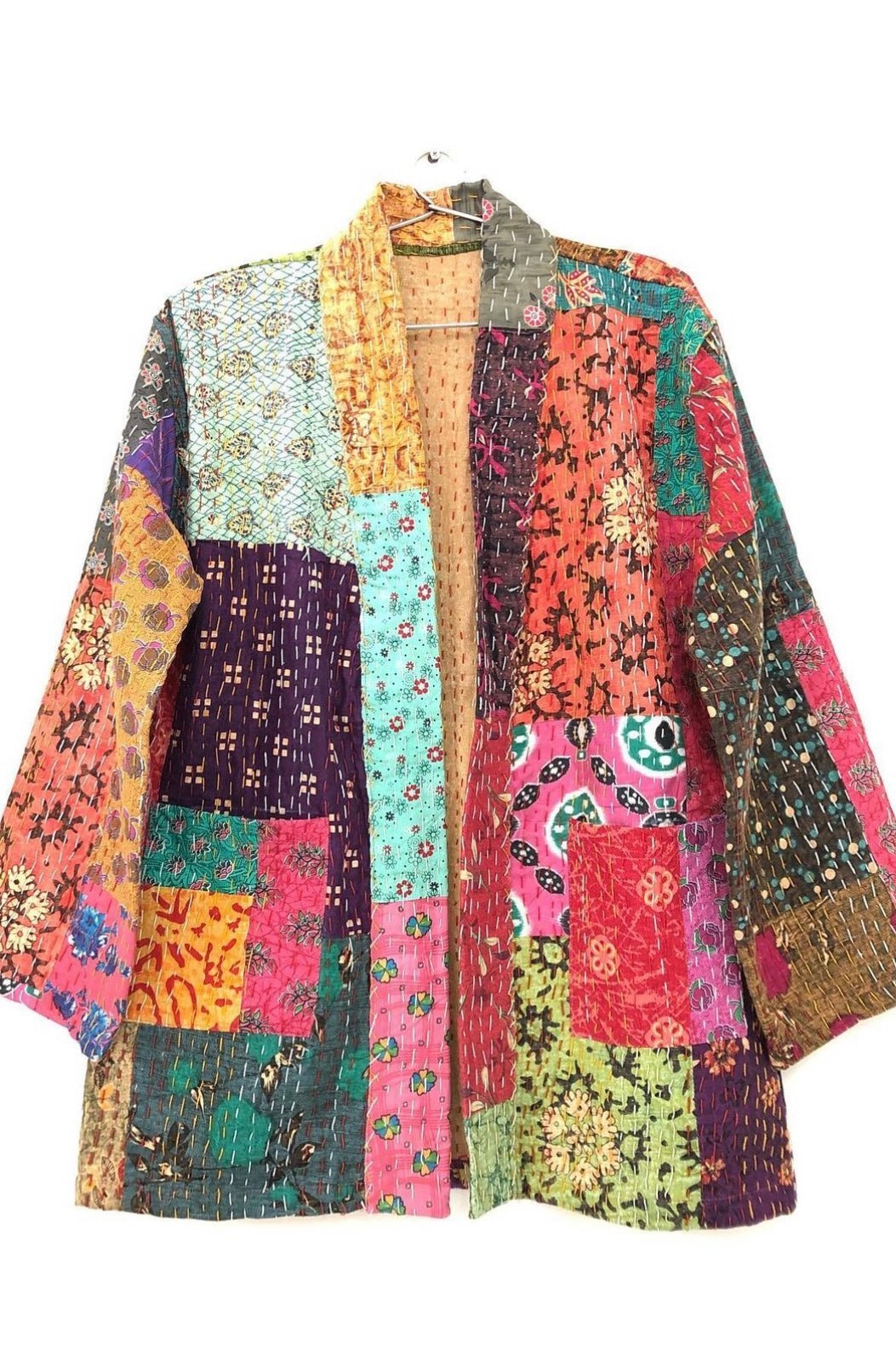 KANTHA JACKET LORAN - BANGKOK TAILOR CLOTHING STORE - HANDMADE CLOTHING