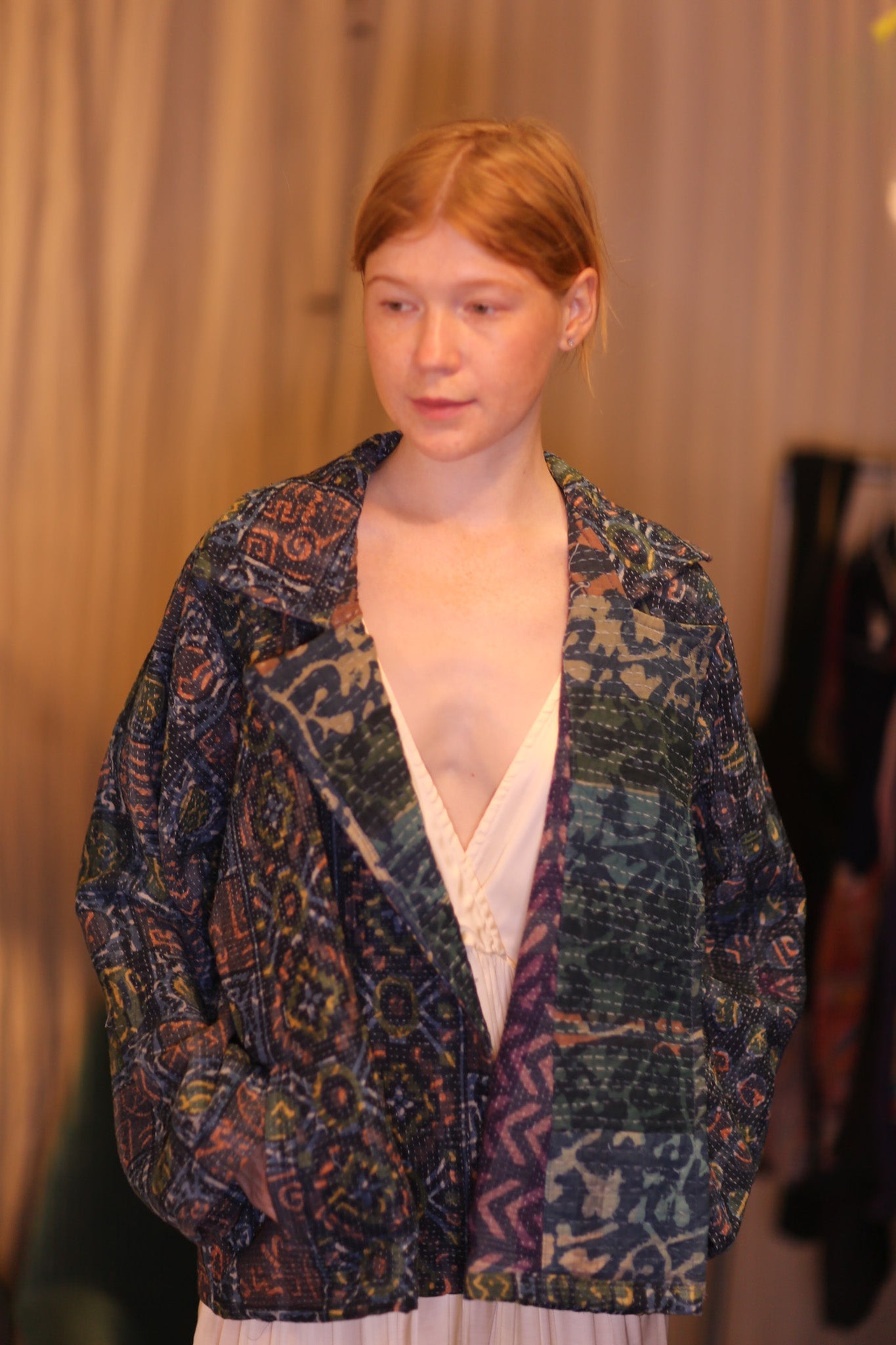 KANTHA JACKET MARID - BANGKOK TAILOR CLOTHING STORE - HANDMADE CLOTHING