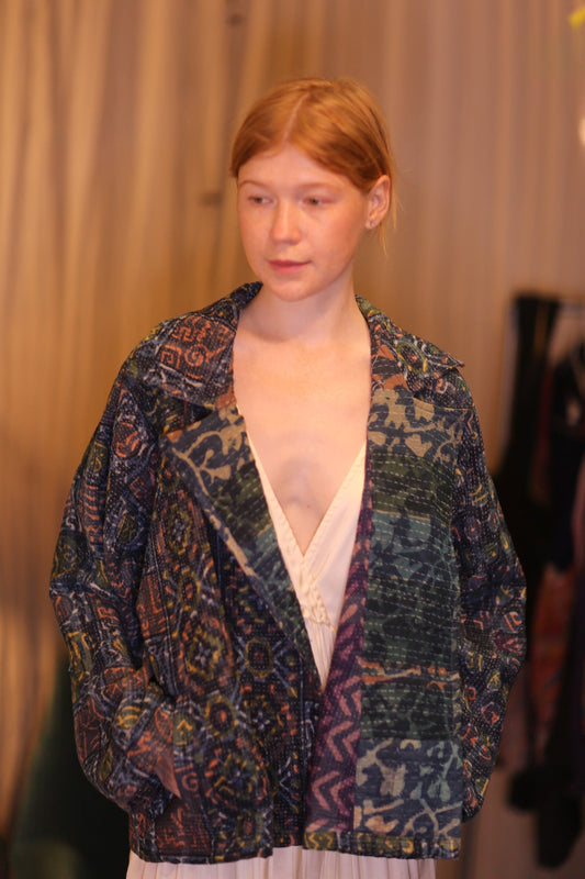 KANTHA JACKET MARID - BANGKOK TAILOR CLOTHING STORE - HANDMADE CLOTHING