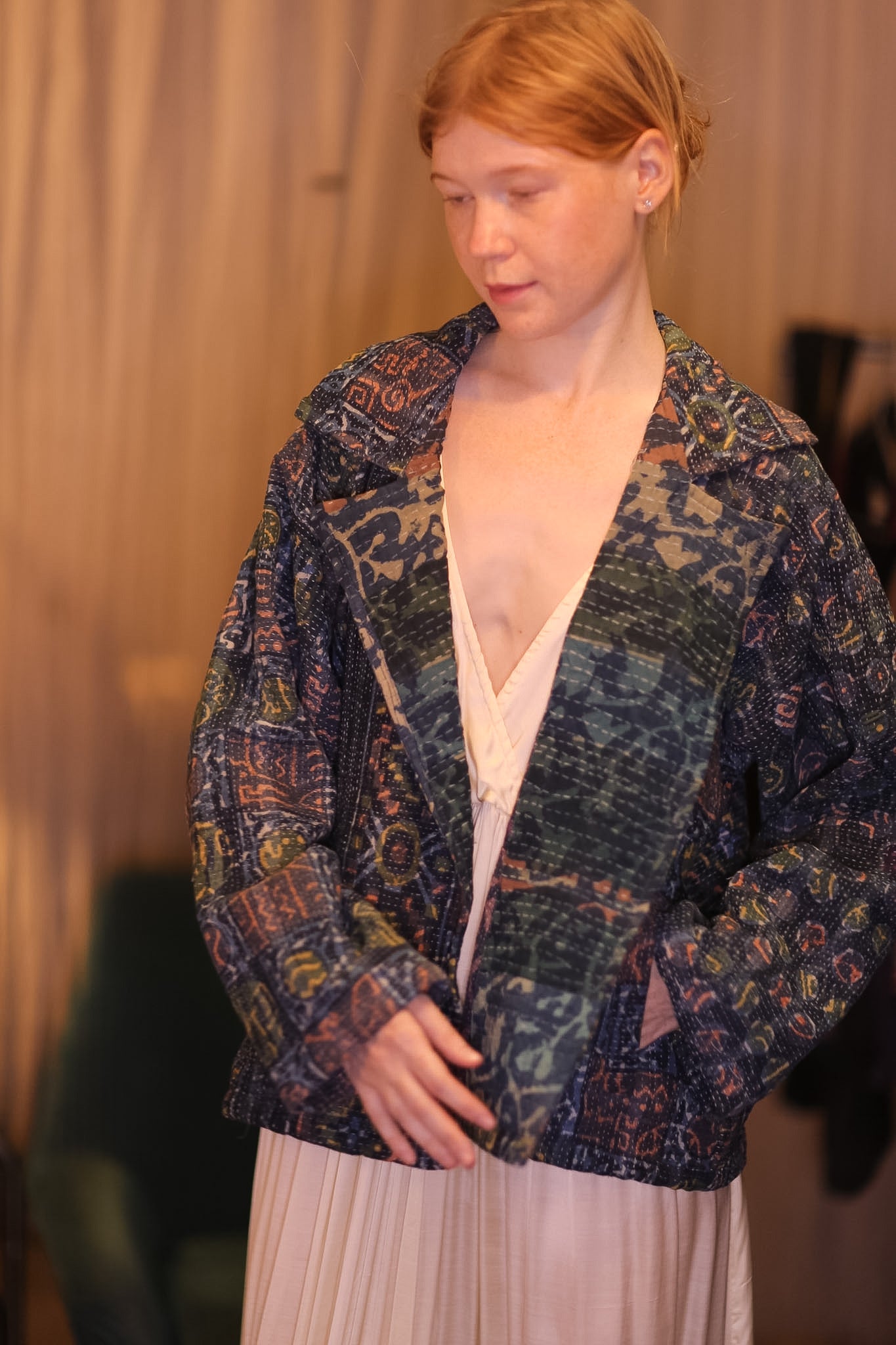 KANTHA JACKET MARID - BANGKOK TAILOR CLOTHING STORE - HANDMADE CLOTHING