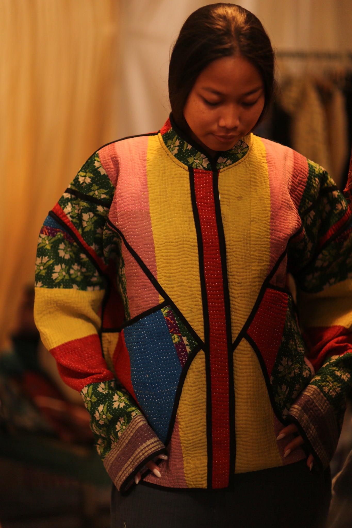 KANTHA JACKET MAYAN - BANGKOK TAILOR CLOTHING STORE - HANDMADE CLOTHING