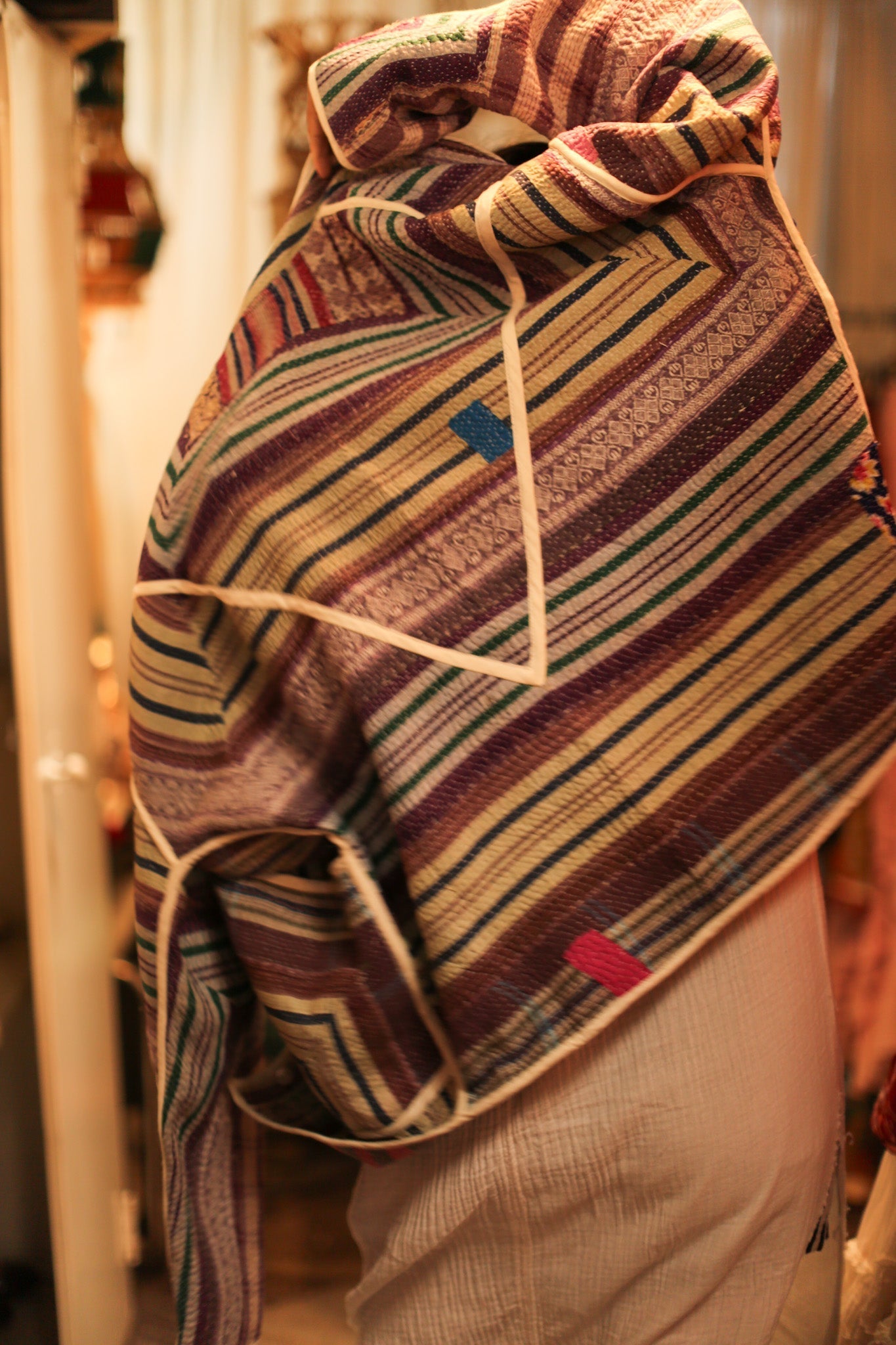 KANTHA JACKET MOLI - BANGKOK TAILOR CLOTHING STORE - HANDMADE CLOTHING