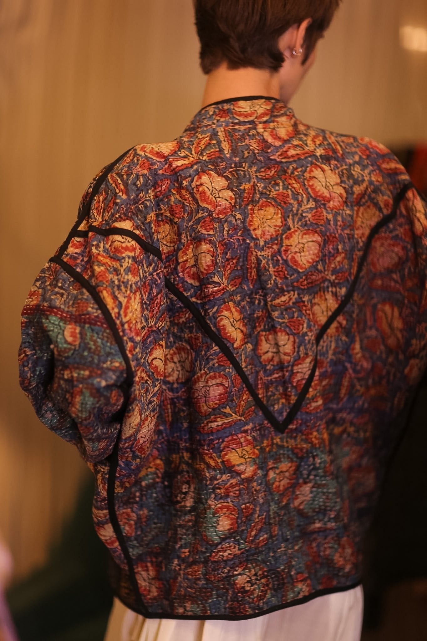 KANTHA JACKET MORNING GLORY - BANGKOK TAILOR CLOTHING STORE - HANDMADE CLOTHING