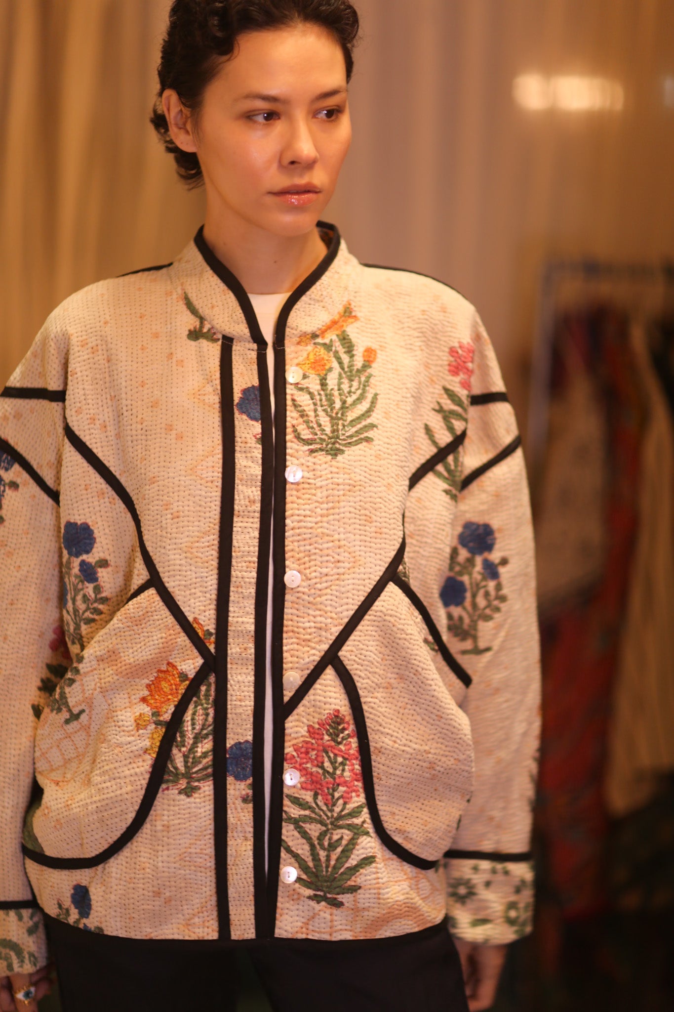 KANTHA JACKET SUEPANN - BANGKOK TAILOR CLOTHING STORE - HANDMADE CLOTHING