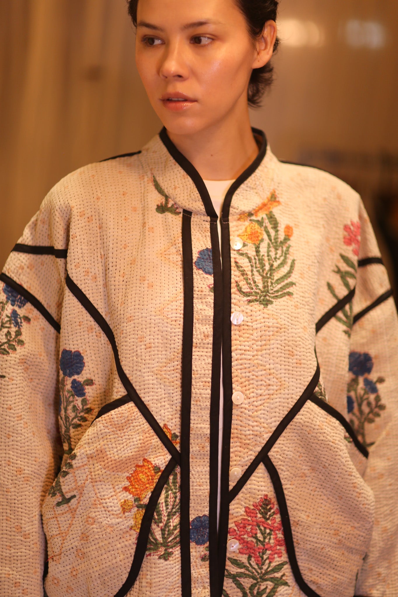 KANTHA JACKET SUEPANN - BANGKOK TAILOR CLOTHING STORE - HANDMADE CLOTHING