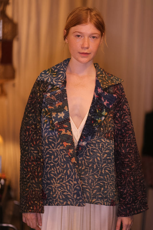 KANTHA JACKET THALE - BANGKOK TAILOR CLOTHING STORE - HANDMADE CLOTHING