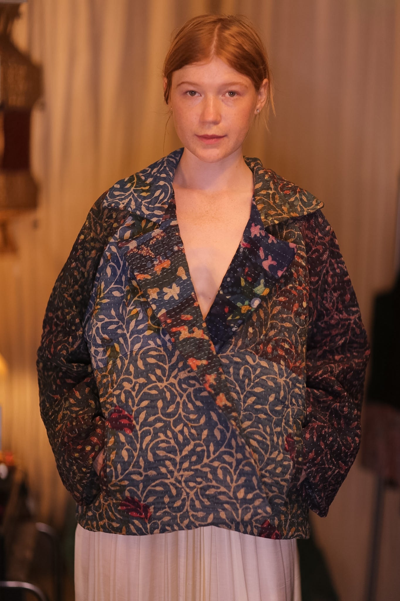 KANTHA JACKET THALE - BANGKOK TAILOR CLOTHING STORE - HANDMADE CLOTHING