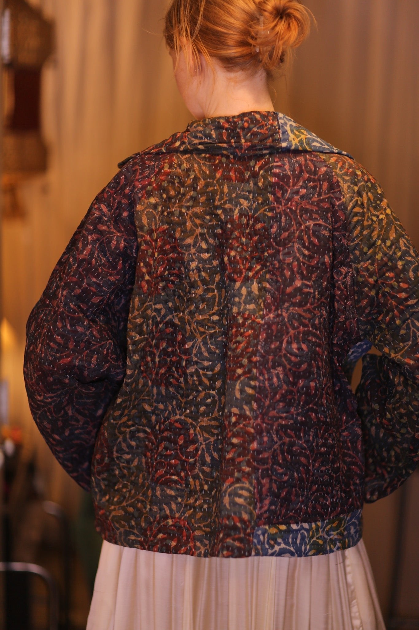 KANTHA JACKET THALE - BANGKOK TAILOR CLOTHING STORE - HANDMADE CLOTHING