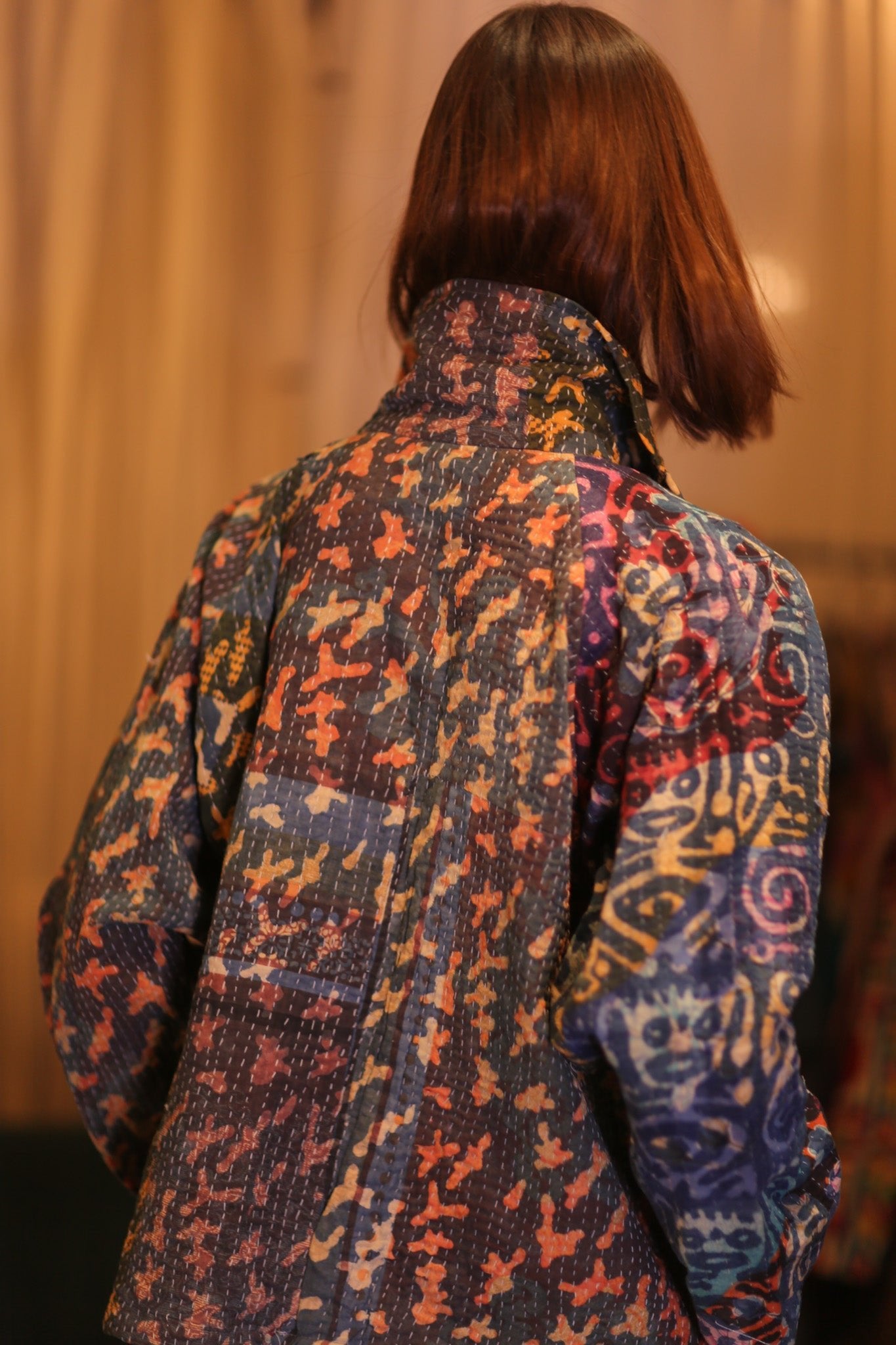KANTHA JACKET THANDAR - BANGKOK TAILOR CLOTHING STORE - HANDMADE CLOTHING