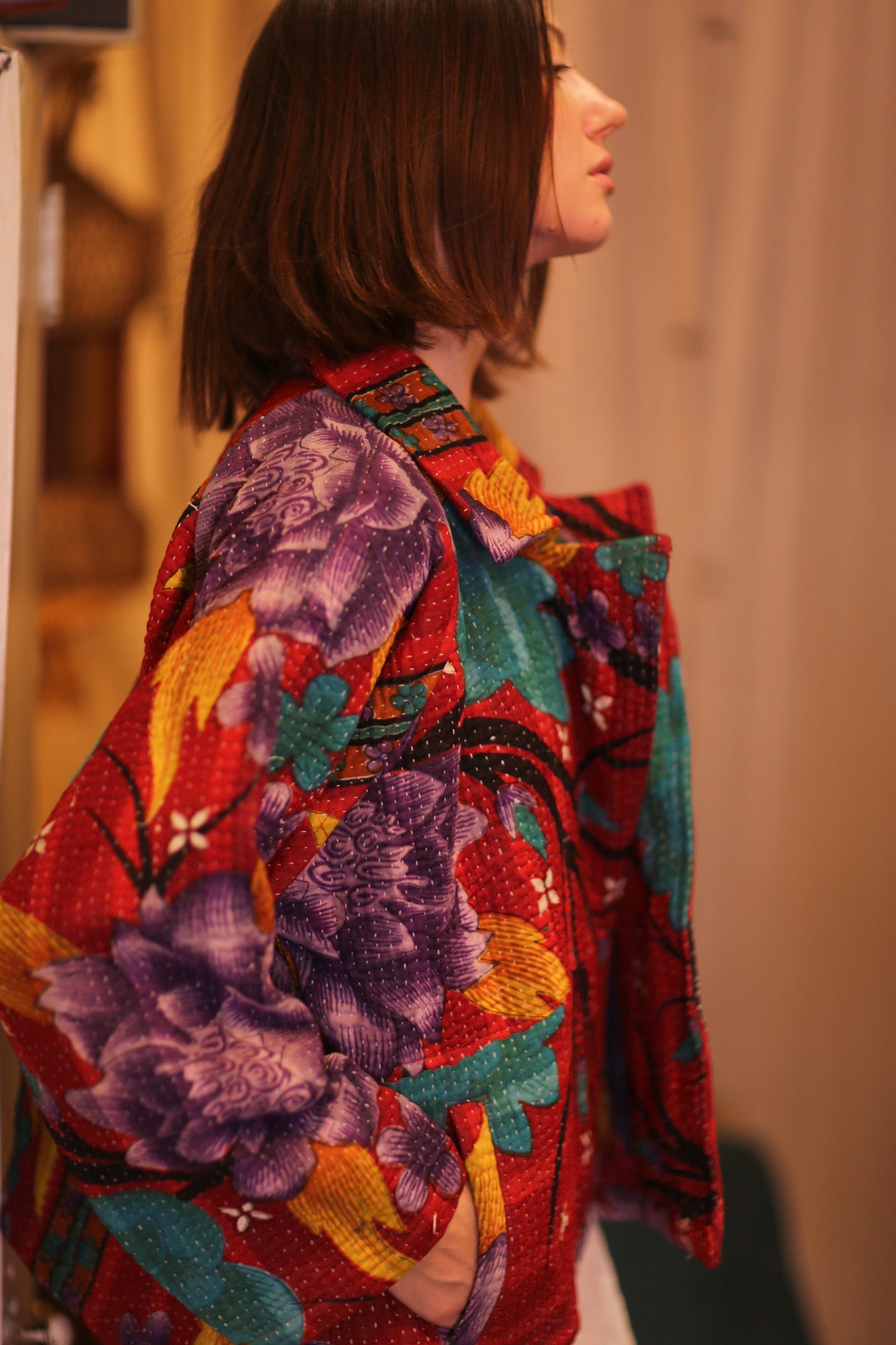 KANTHA JACKET YAUNGNI - BANGKOK TAILOR CLOTHING STORE - HANDMADE CLOTHING
