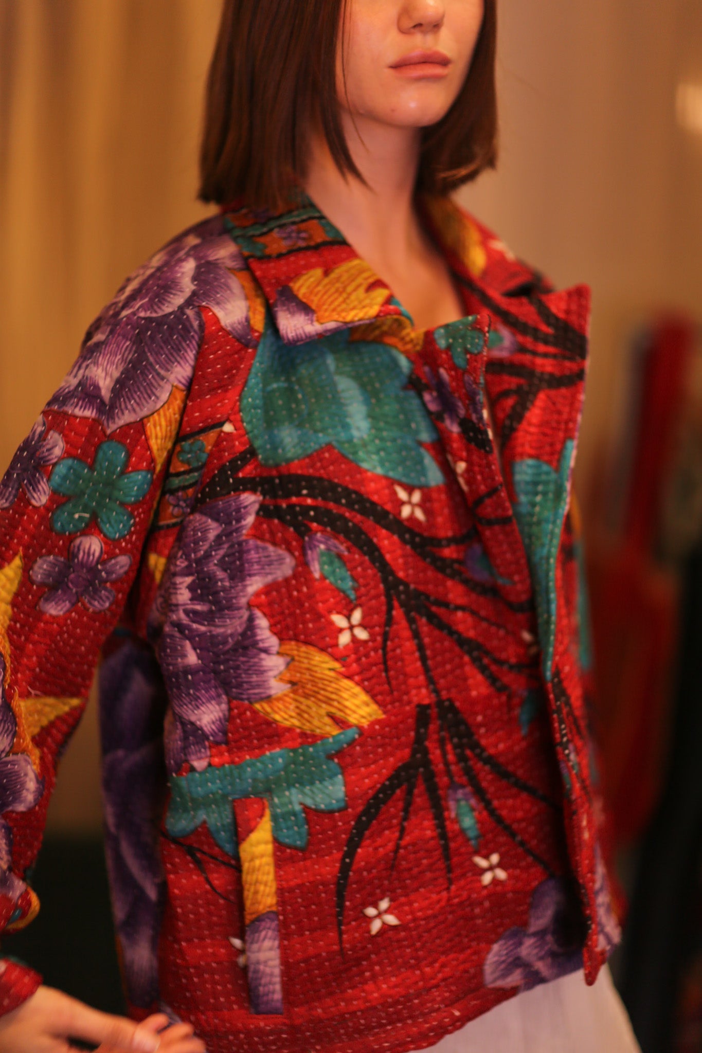 KANTHA JACKET YAUNGNI - BANGKOK TAILOR CLOTHING STORE - HANDMADE CLOTHING
