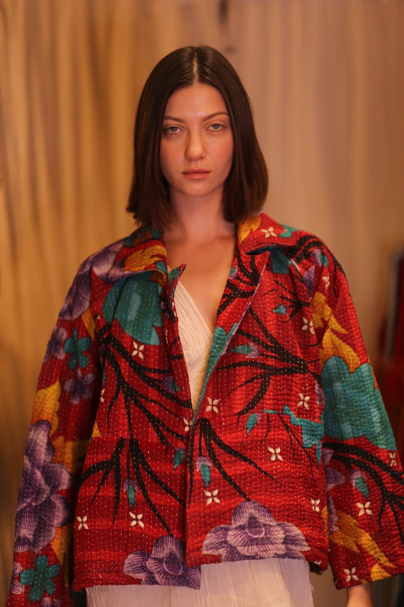KANTHA JACKET YAUNGNI - BANGKOK TAILOR CLOTHING STORE - HANDMADE CLOTHING