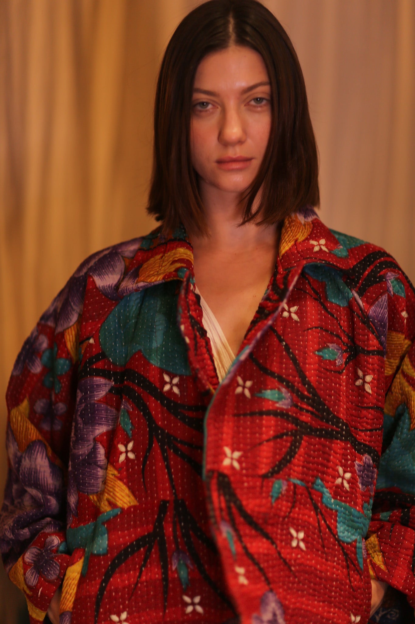 KANTHA JACKET YAUNGNI - BANGKOK TAILOR CLOTHING STORE - HANDMADE CLOTHING