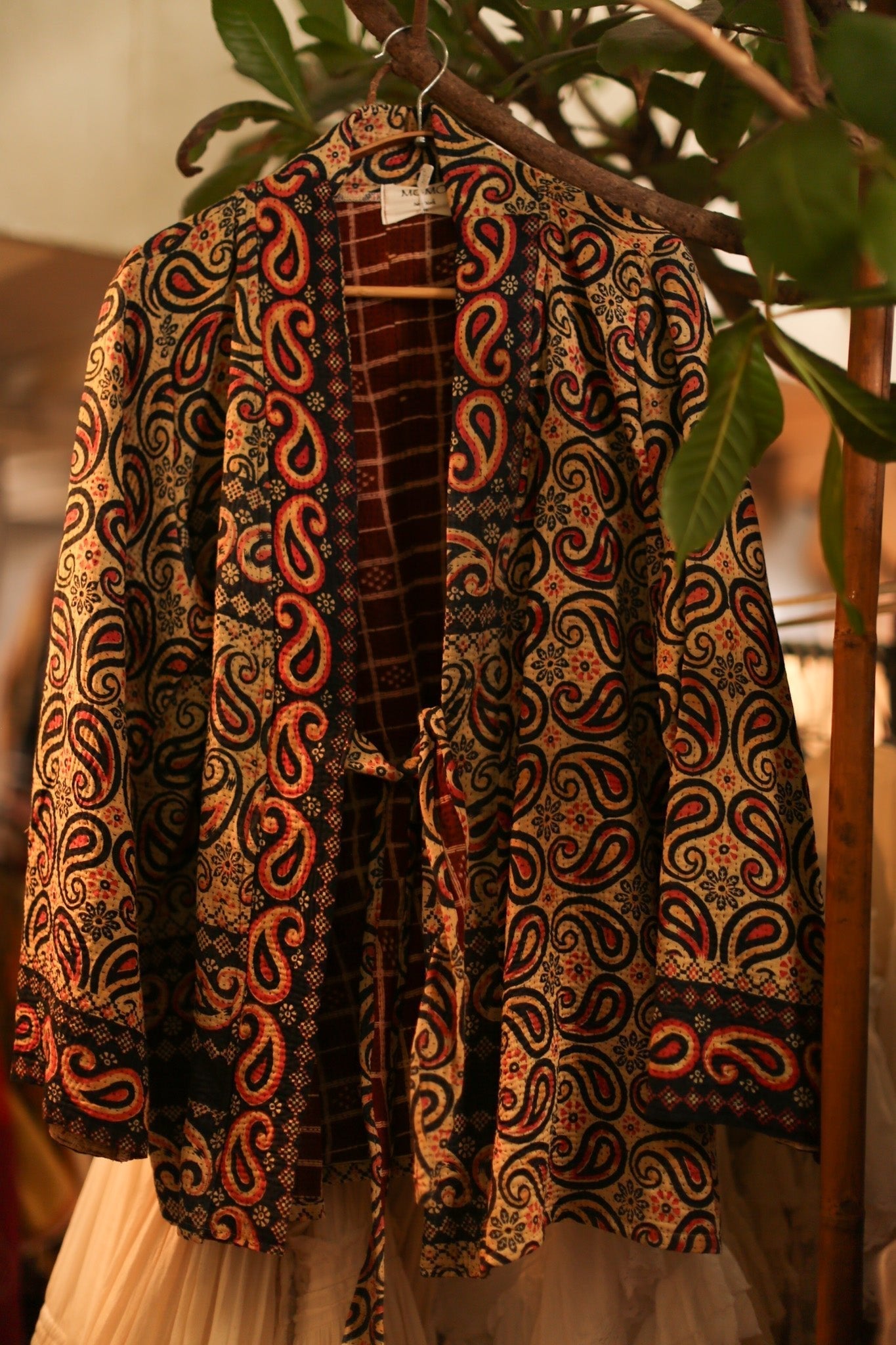 KANTHA KIMONO JACKET LISA - BANGKOK TAILOR CLOTHING STORE - HANDMADE CLOTHING